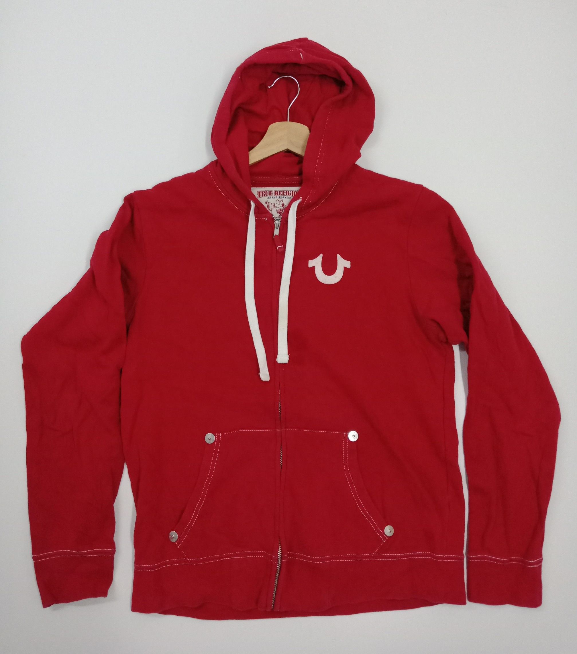 True Religion True Religion Classic Logo Zip #C Size US L / EU 52-54 / 3 - 3 Thumbnail