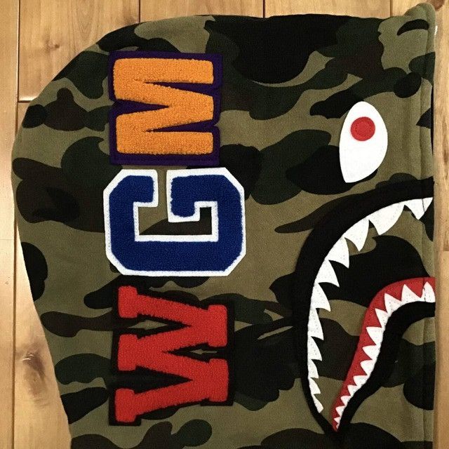 Bape BAPE Batting shark full zip hoodie jacket a bathing ape Size US M / EU 48-50 / 2 - 4 Thumbnail