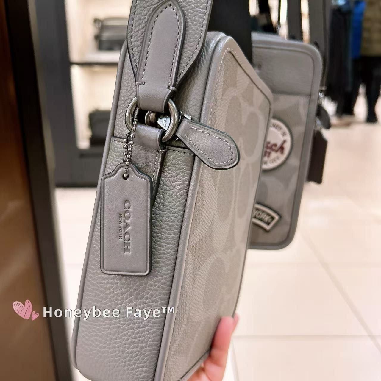 Coach Sullivan Crossbody Bag In Maxi Signature Canvas With Patches Size ONE SIZE - 5 Thumbnail
