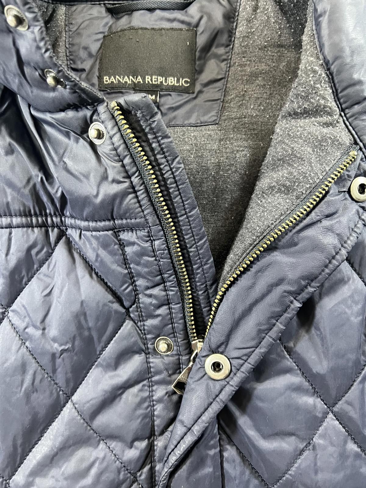 Banana Republic Banana Republic Quilted Navy Blue Vest M Size US M / EU 48-50 / 2 - 3 Thumbnail