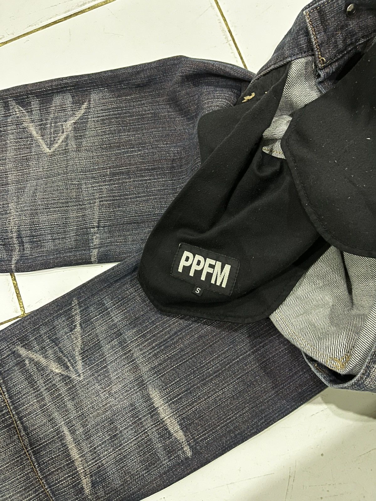If Six Was Nine × Japanese Brand × PPFM PPFM Double kene super faded style Size US 29 - 10 Thumbnail
