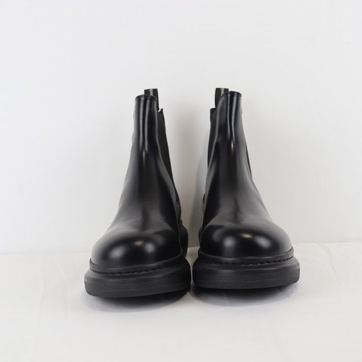Alexander McQueen o1rshd1 Leather Boots in Black Size US 12 / EU 45 - 7 Thumbnail
