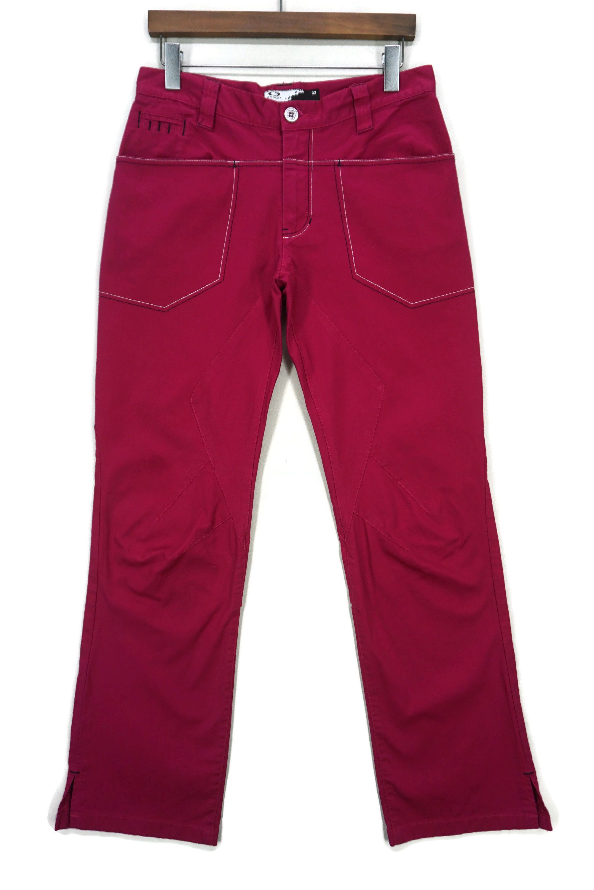 Oakley Golf Pants fits W32xL32 Low Rise Straight Leg Trousers Size US 32 / EU 48 - 1 Thumbnail