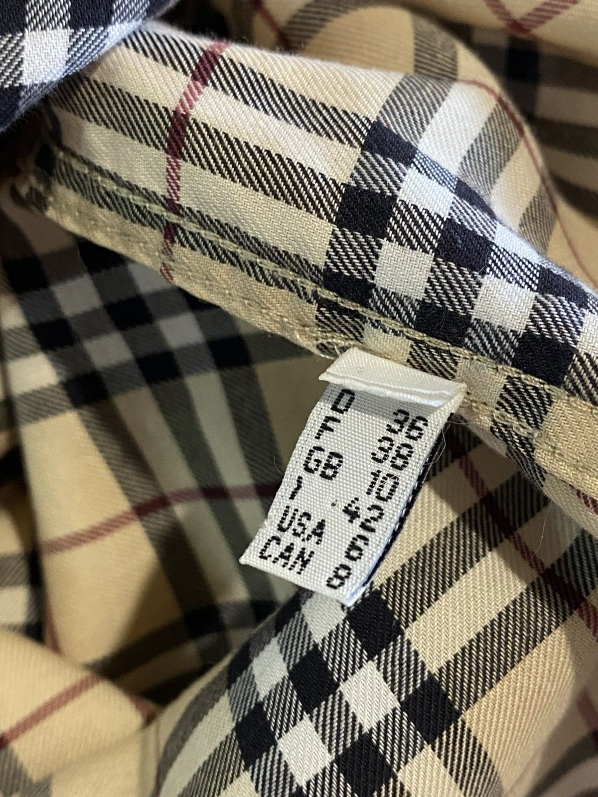 Burberry Vintage Burberry London Nova Check All Over Print Rare Shirt Size M / US 6-8 / IT 42-44 - 13 Thumbnail
