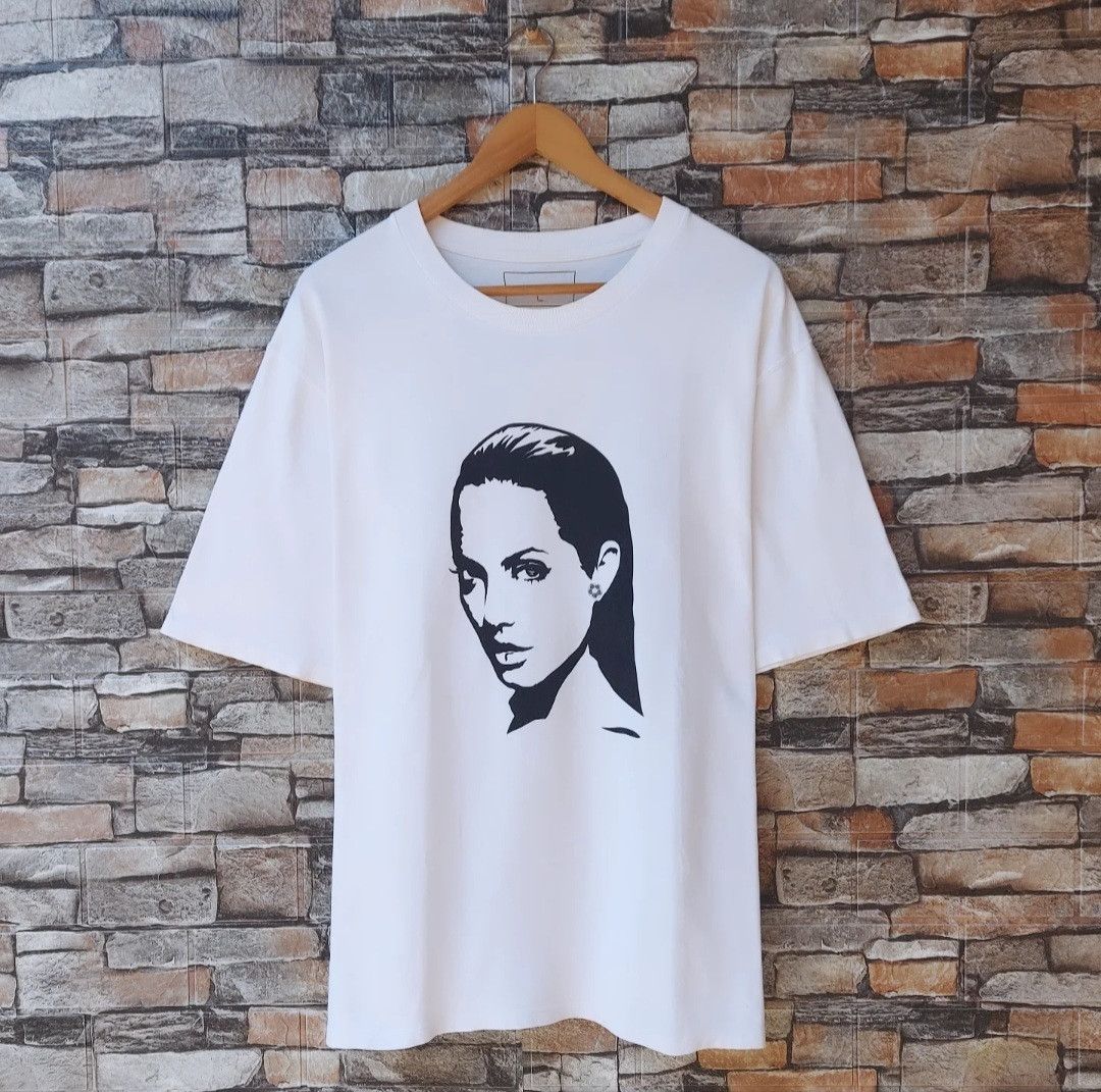 Japanese Brand SOPHNET Angelina Jolie Portrait Pop Art Tshirt Size US L / EU 52-54 / 3 - 1 Thumbnail
