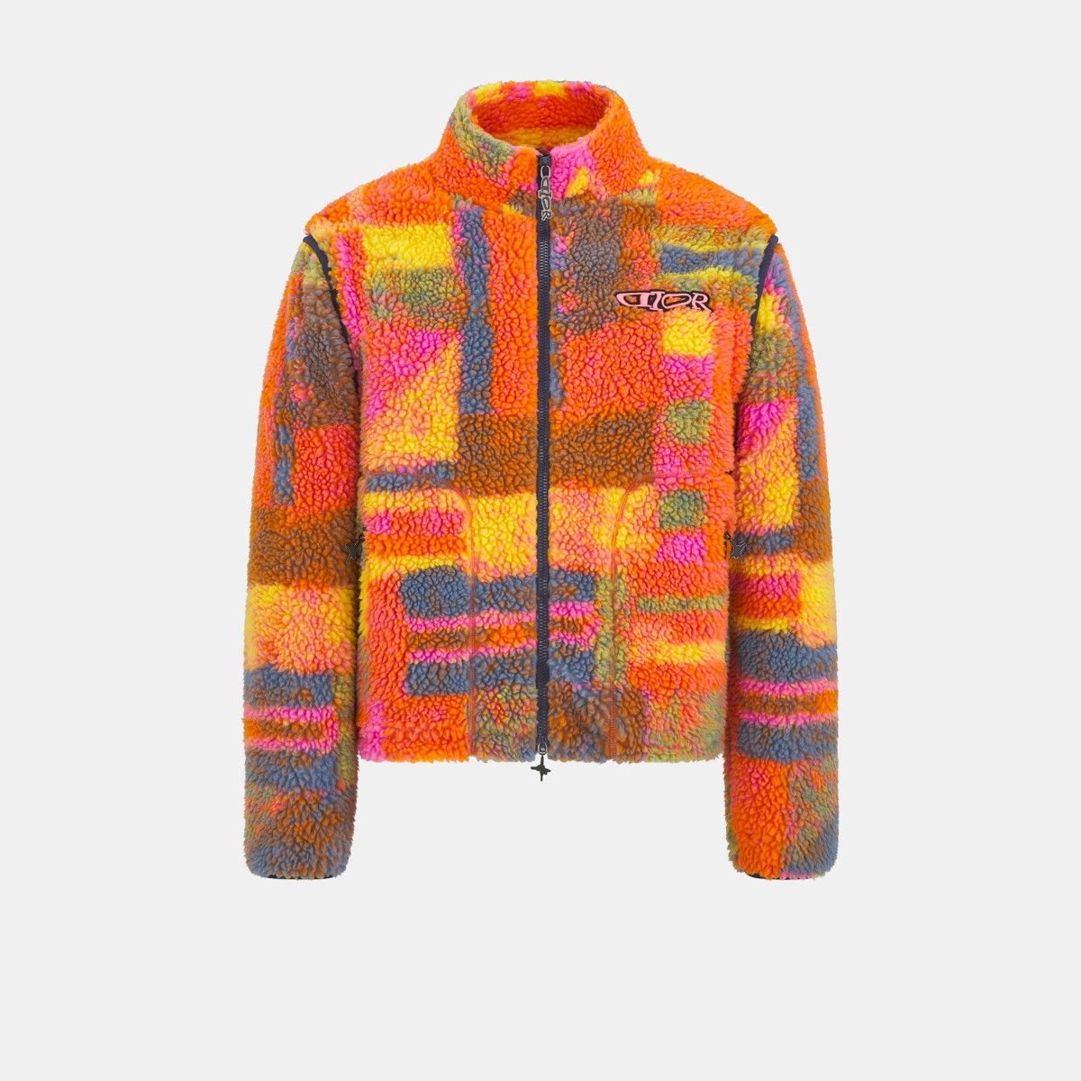 Dior o1bcso1str0326 Lewis Mamilton Zipped Jacket in Multicolor Size US L / EU 52-54 / 3 - 1 Thumbnail