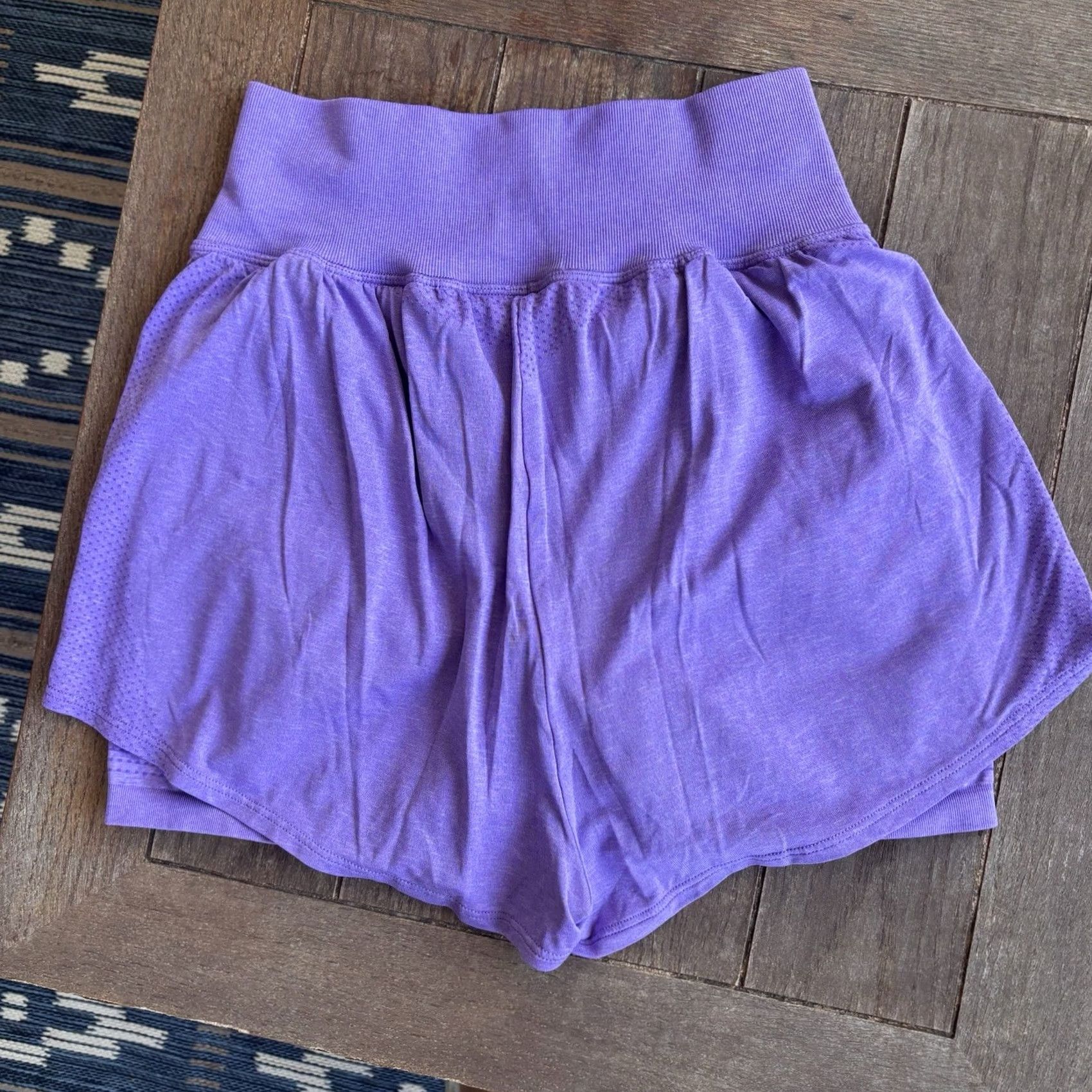 Gymshark Gymshark Vital Seamless 2.0 2-In-1 Shorts Lavender Purple sz L / 5" ins Womens Size 40" / US 18 - 6 Thumbnail