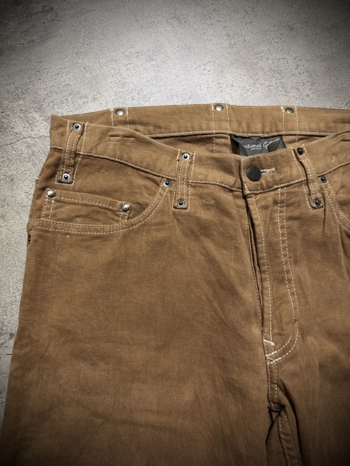 Beams Japan BEAMS INTERNATIONAL GALLERY BOOTCUT PANTS Size US 33 - 6 Thumbnail