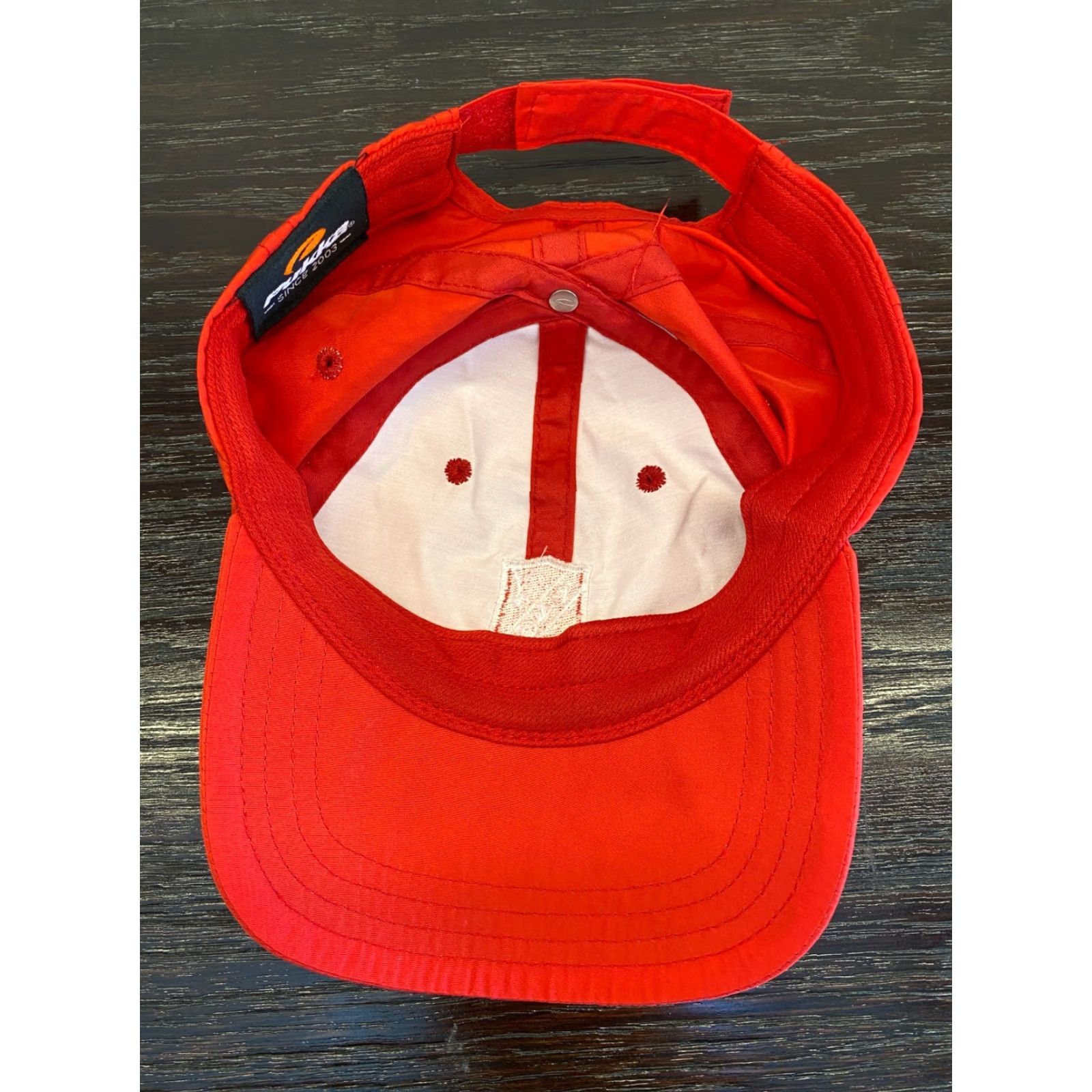 Vintage Palos Verdes Golf Club Hat Men One Size Red Strapback Pukka Headwear Adjustable Logo Front Scottен Cup Side California Beach City Classic Sports Size ONE SIZE - 6 Thumbnail