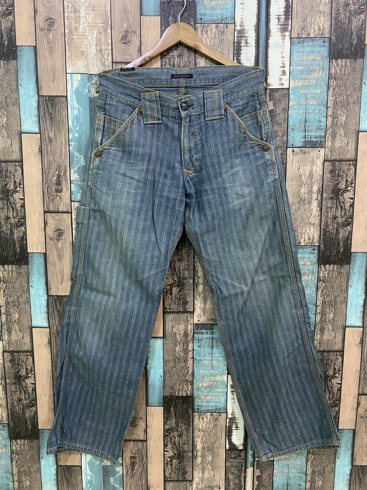 Japanese Brand Blue Way Japan Carpenter Pant Size US 33 - 1 Thumbnail
