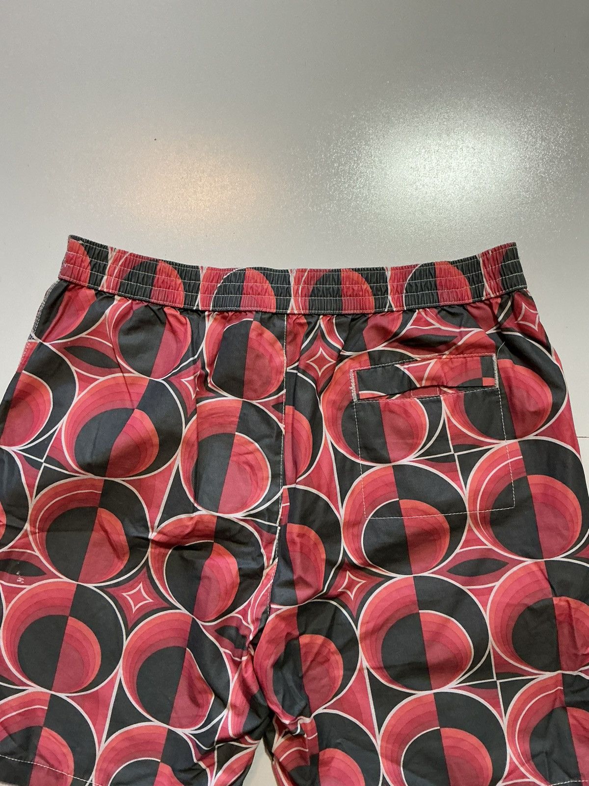 Tommy Bahama Tommy Bahama Relax Coral Pink Circle AOP Swim Trunk Shorts Size US 36 / EU 52 - 10 Thumbnail
