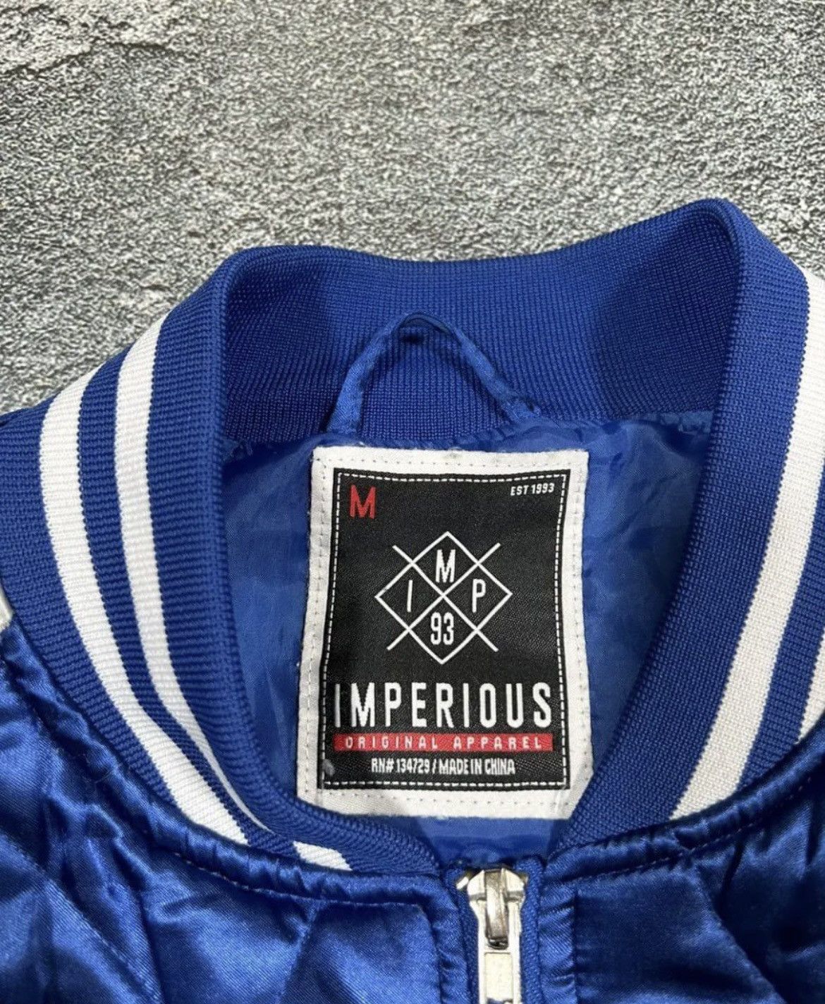 Vintage Imperious Blue Tiger Dragon Sukajan Jacket Size US M / EU 48-50 / 2 - 5 Thumbnail
