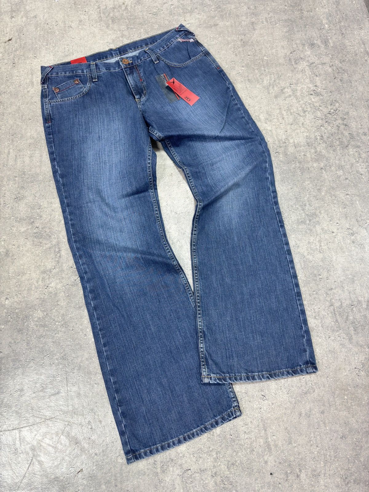 Other ᶠᵃⁿᶜʸᵍᵘʸ BNWT Y2K Baggy Washed Denim Jeans Wide leg vintage Size US 36 / EU 52 - 1 Thumbnail