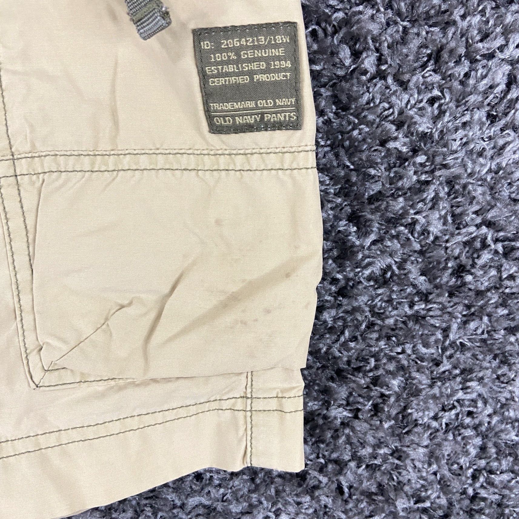 Old Navy VINTAGE Old Navy Cargo Shorts Men’s 34 Beige Men's Regular Size Size US 34 / EU 50 - 3 Thumbnail