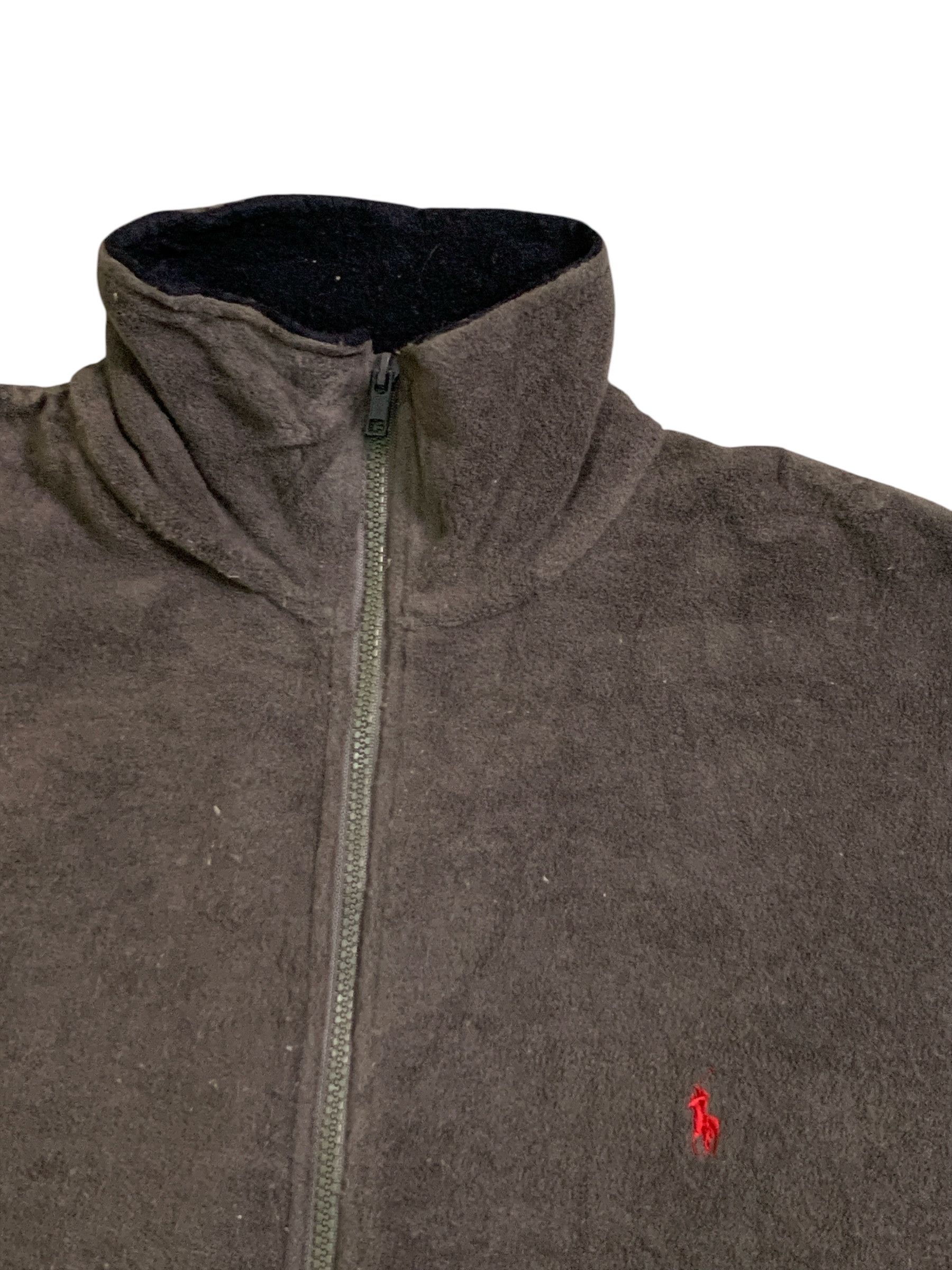 Designer × Polo Ralph Lauren × Vintage Rare Design Vintage Polo Ralph Lauren Fleece Jacket Size US L / EU 52-54 / 3 - 3 Thumbnail