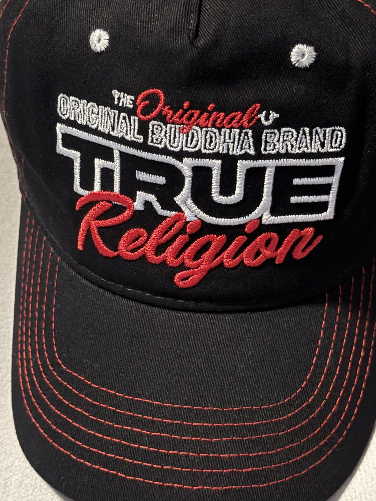 True Religion True Religion Brand Jeans Original Buddha Strapback Hat New Size ONE SIZE - 2 Thumbnail