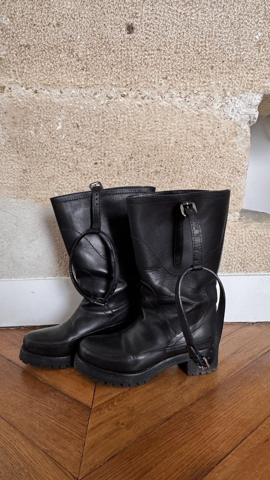 Prada Prada F/W2009 Leather Boots Size US 7 / IT 37 - 7 Thumbnail