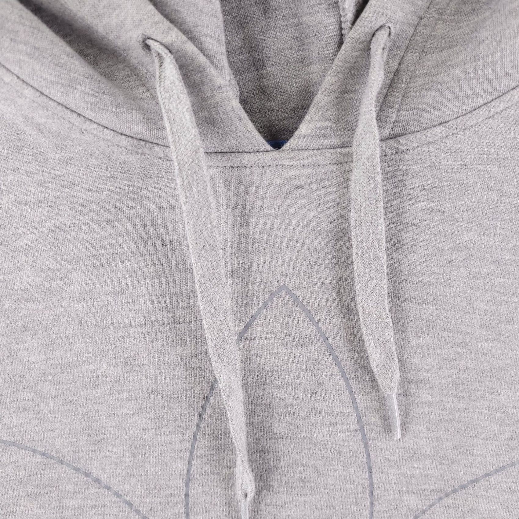 Adidas Adidas Hoodie Womens Medium Gray Pullover Sweatshirt Trefoil Gym Running Casual Size M / US 6-8 / IT 42-44 - 4 Thumbnail