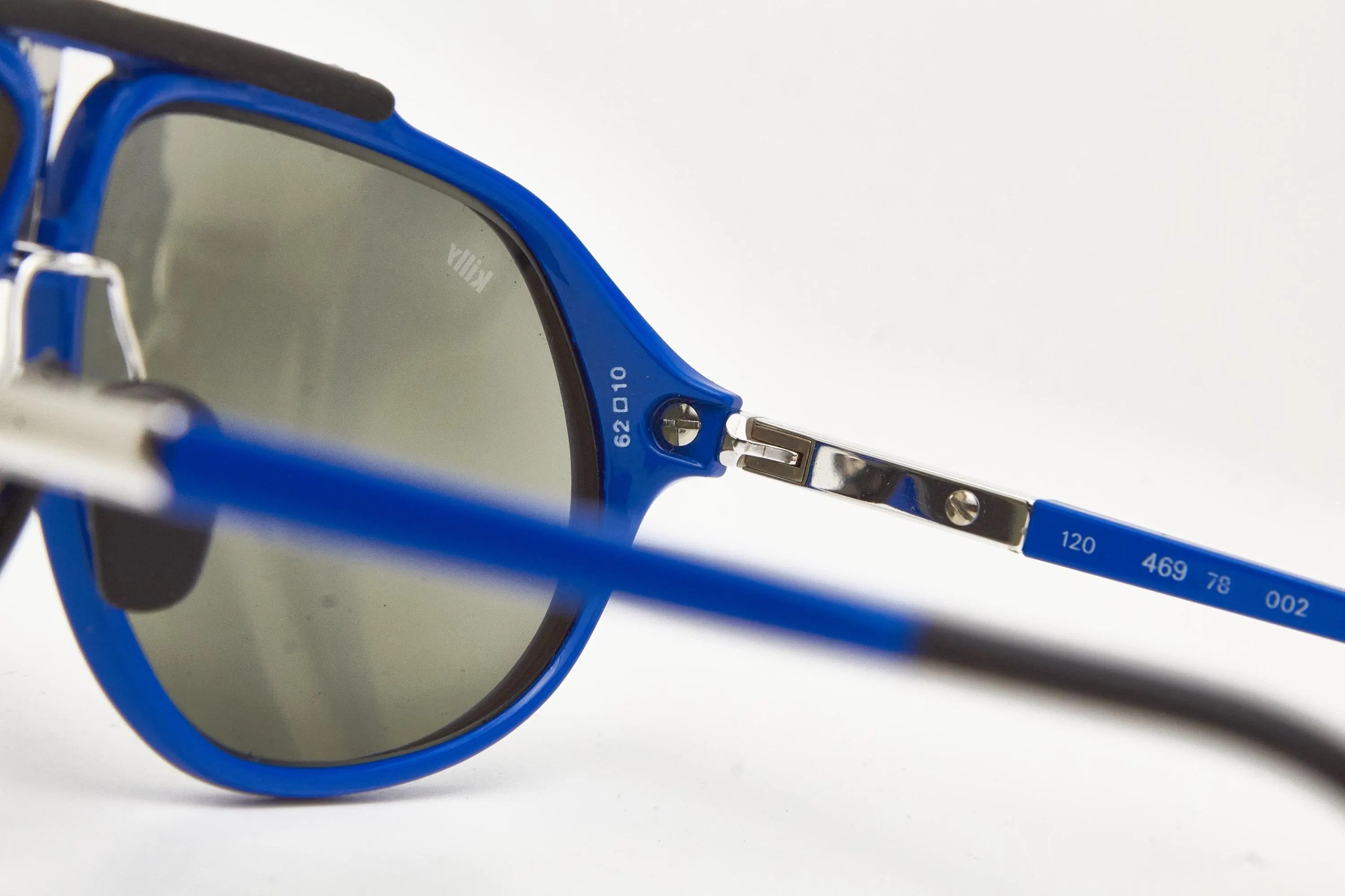 Other KILLY 469 Sunglasses Blue Gold High End Carbon Fiber Eyewear Size ONE SIZE - 8 Thumbnail