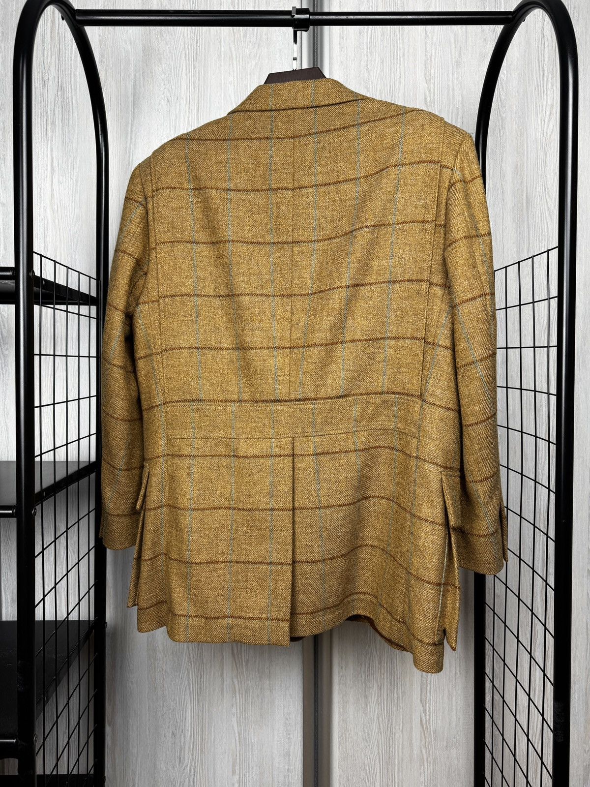 Holland & Holland Holland & Holland checkered tweed hunting blazer jacket 58 Size US XXL / EU 58 / 5 - 16 Thumbnail