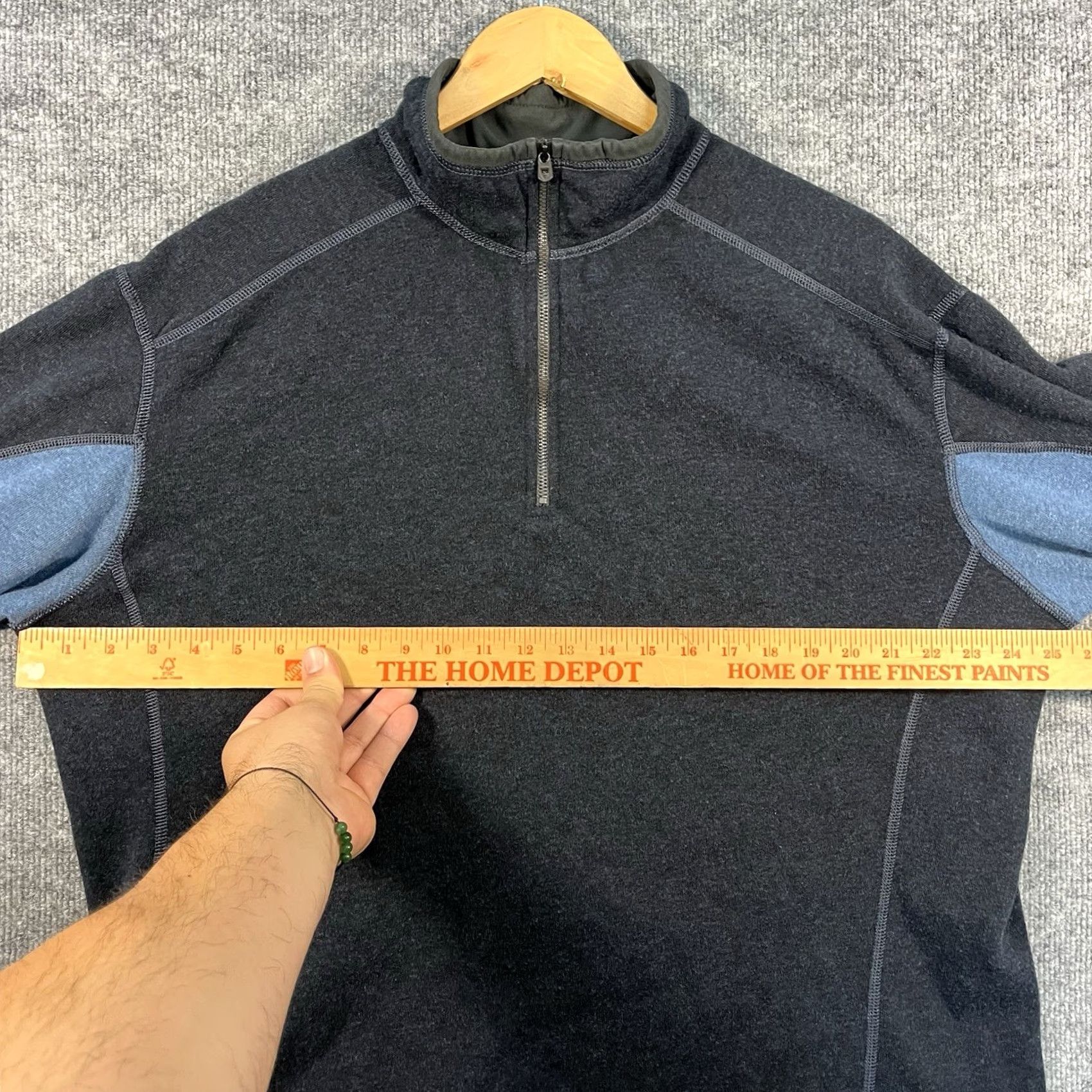 Vintage Kuhl Vers 1/4-Zip Pullover Fleece Mens 2XL Blue Long Sleeve Performance Sweatshirt Size US XXL / EU 58 / 5 - 5 Thumbnail