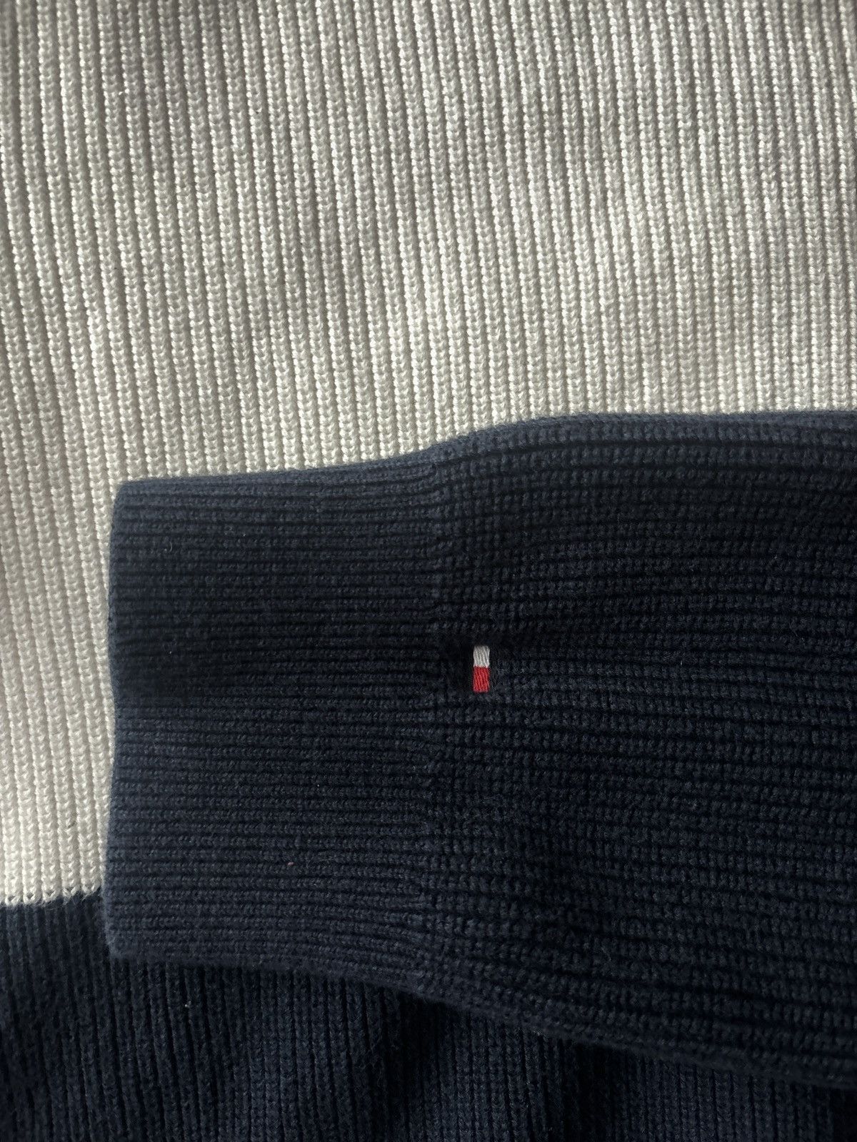 Tommy Hilfiger Tommy x Knitted Logo Sweater Size US XL / EU 56 / 4 - 4 Thumbnail