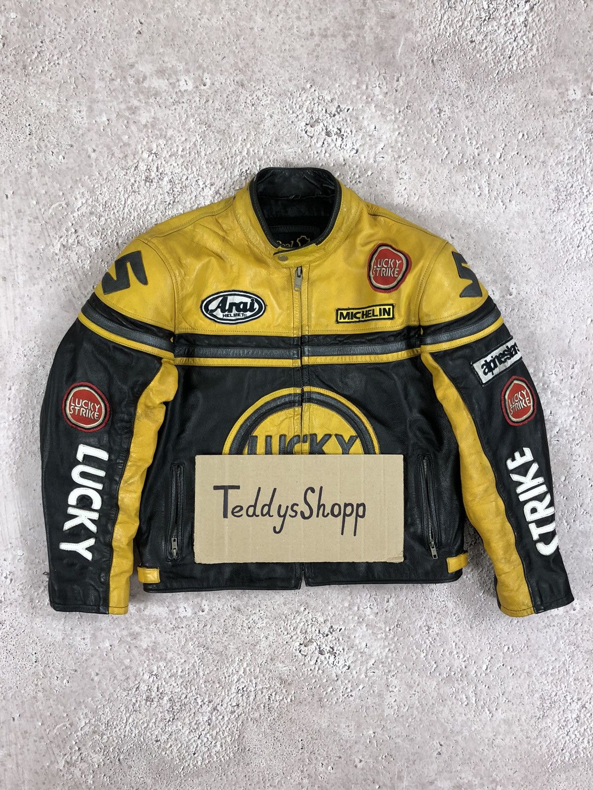 Arrow lucky strike leather racing jacket - Outerwear