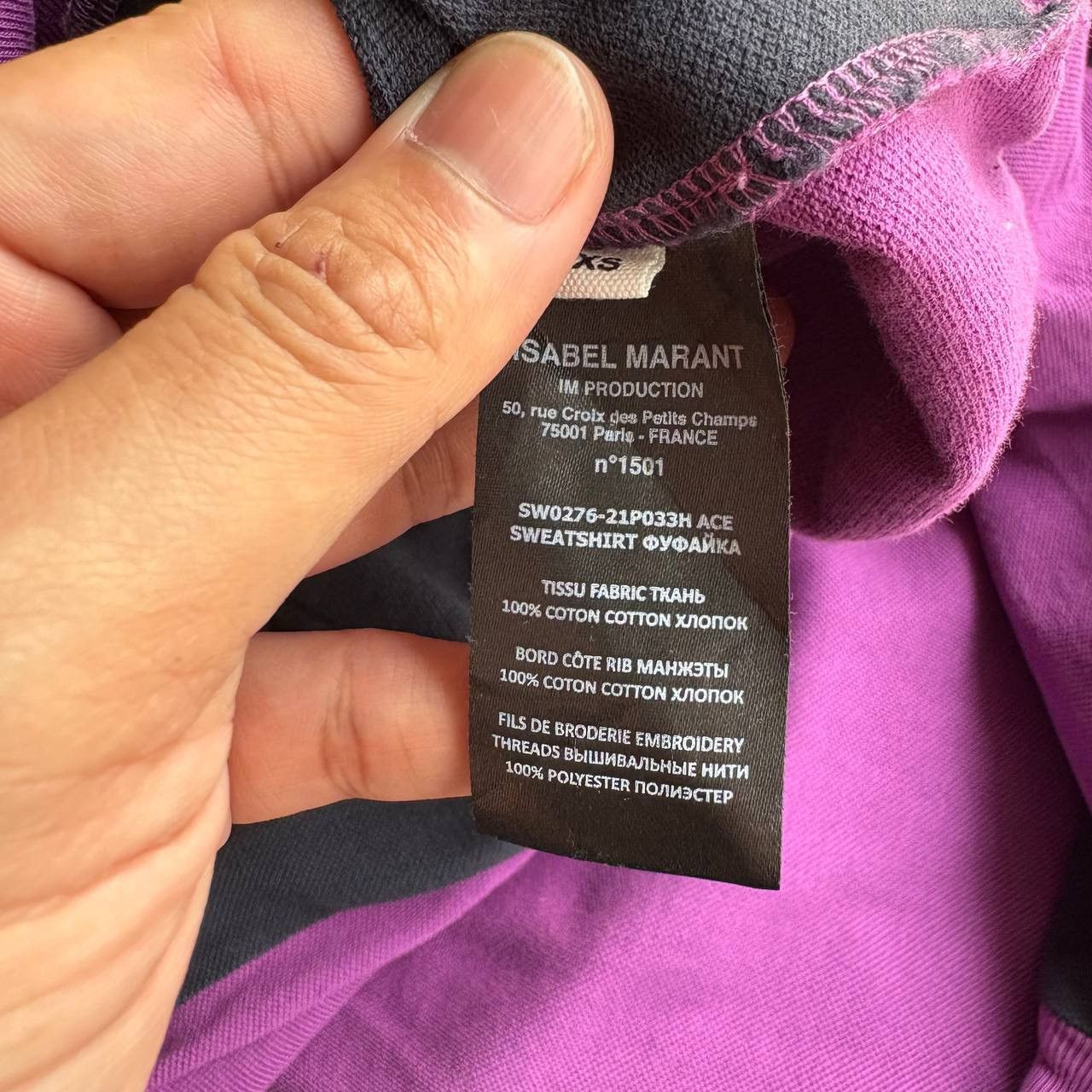 Isabel Marant Isabel Marant Logo 21SS Embroidered Henley Neck Multicolor Size US XS / EU 42 / 0 - 16 Thumbnail