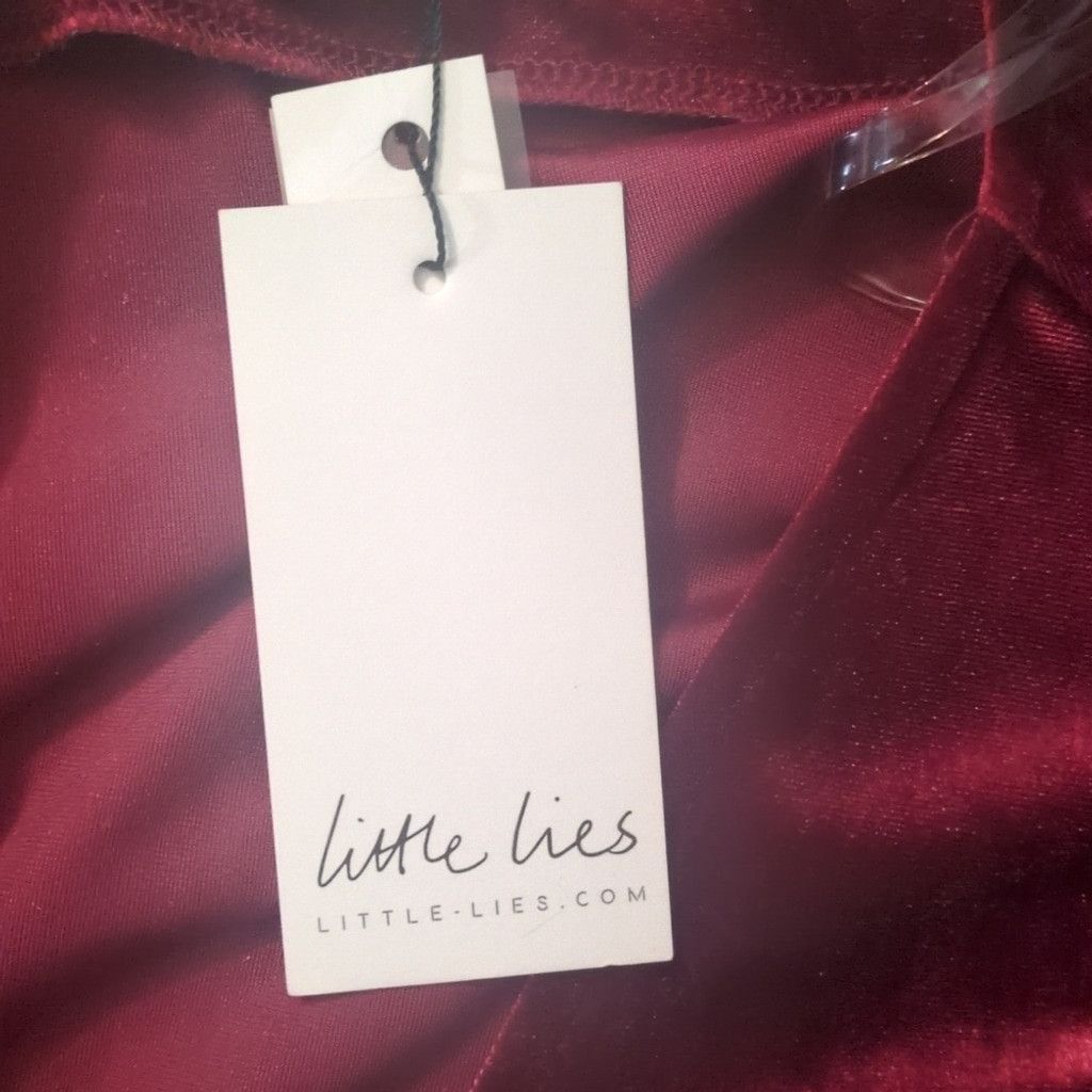 Other Little City Rock Wine Velvet Wrap Dress Size 16 Size XXL / US 16-18 / IT 52-54 - 8 Thumbnail