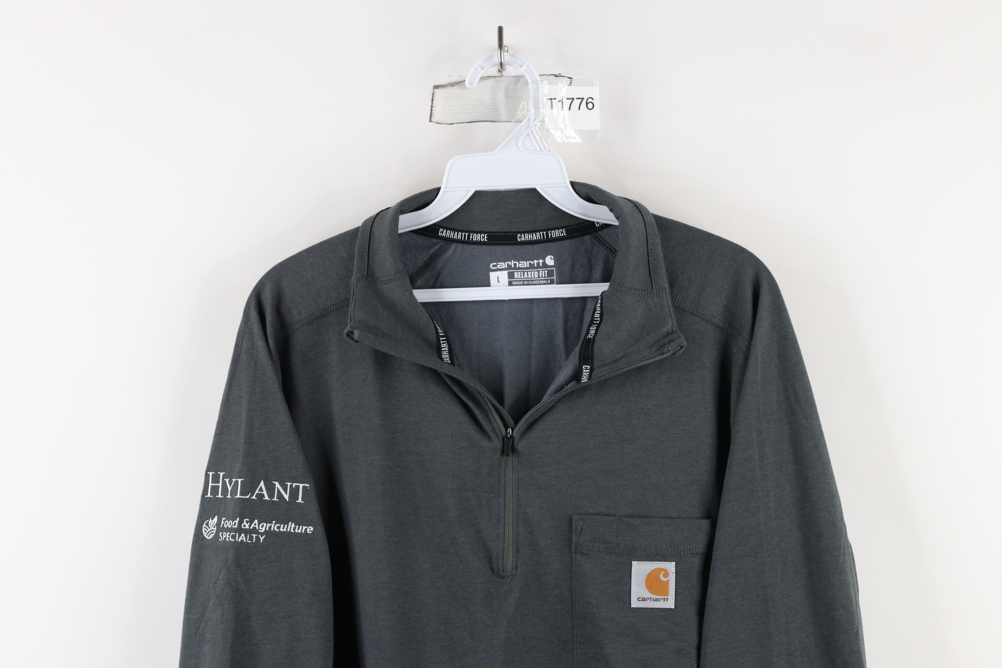 Carhartt × Vintage Carhartt Force Knit Relaxed Fit Half Zip Pullover Sweater Size US L / EU 52-54 / 3 - 2 Thumbnail