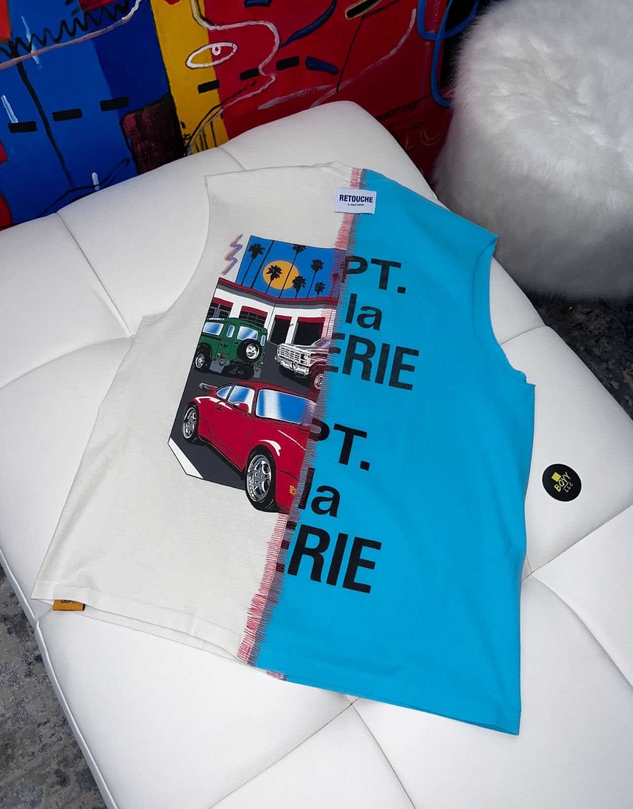 Gallery Dept. Gallery dept retouch sleeveless t shirt Size US L / EU 52-54 / 3 - 2 Thumbnail