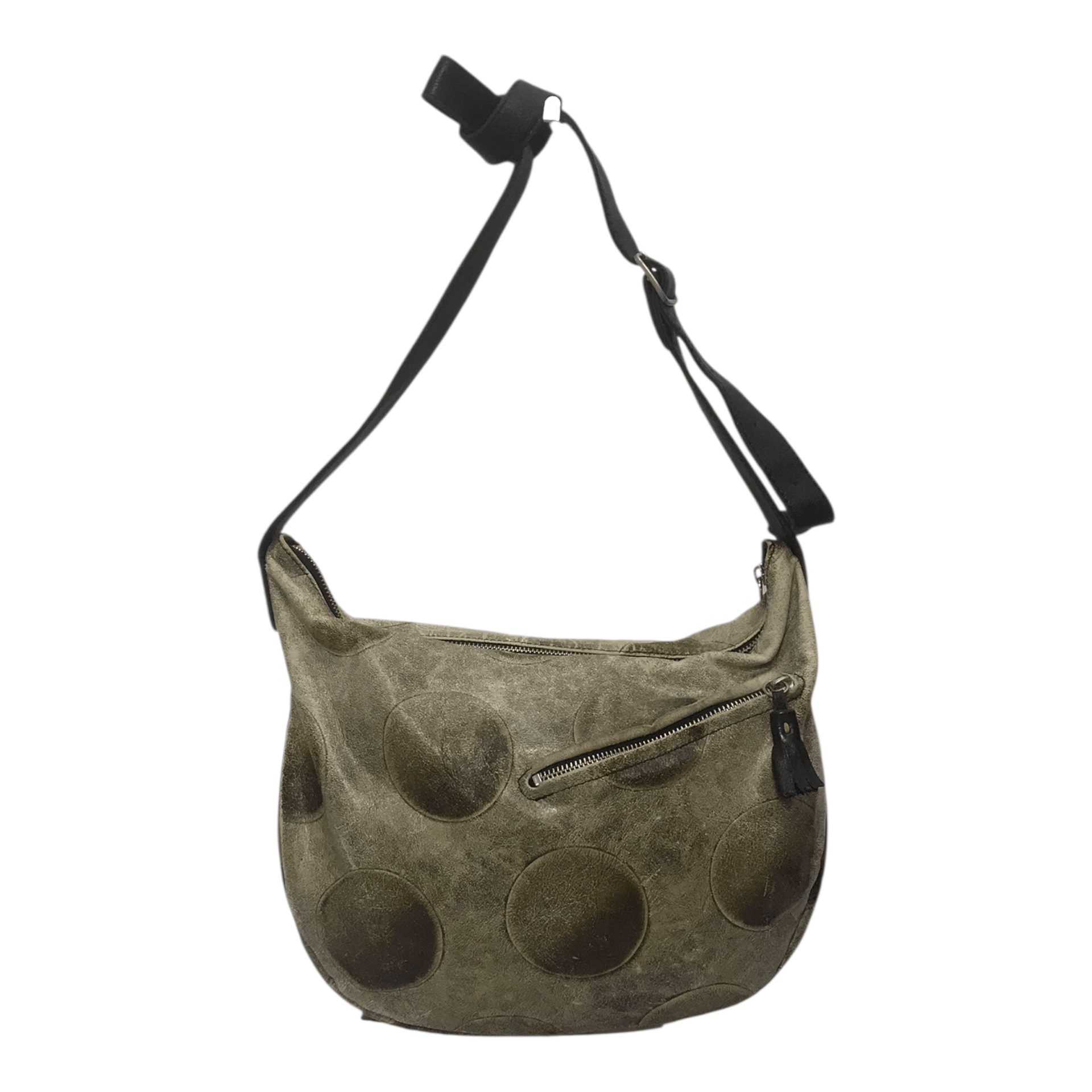 Japanese Brand Cream Leather Bag Size ONE SIZE - 2 Thumbnail