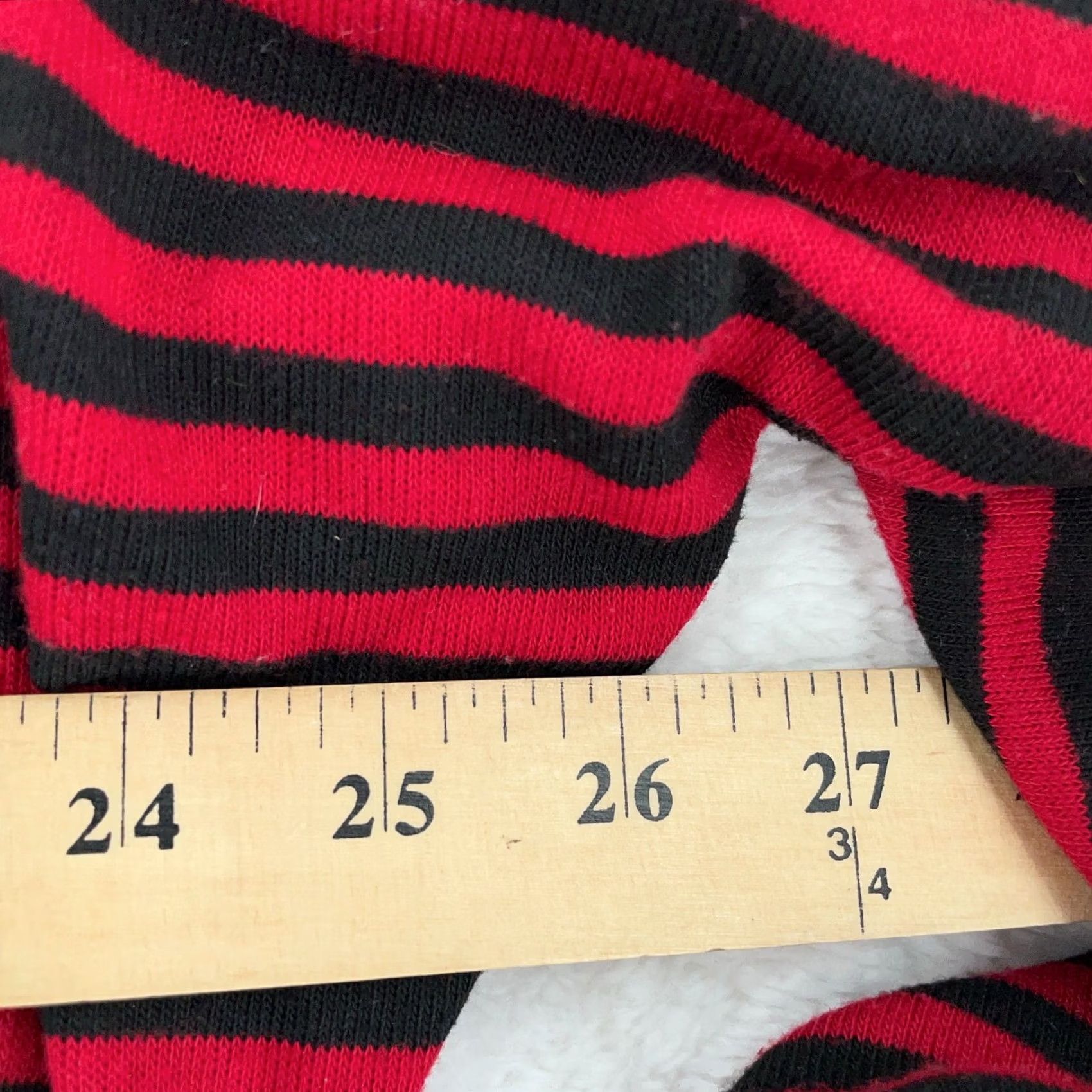 Vintage VINTAGE KUT from the Kloth Shirt Top Women 2XL Red Black Stripe Long Sleeve USA Shirt Size XXL / US 16-18 / IT 52-54 - 6 Thumbnail