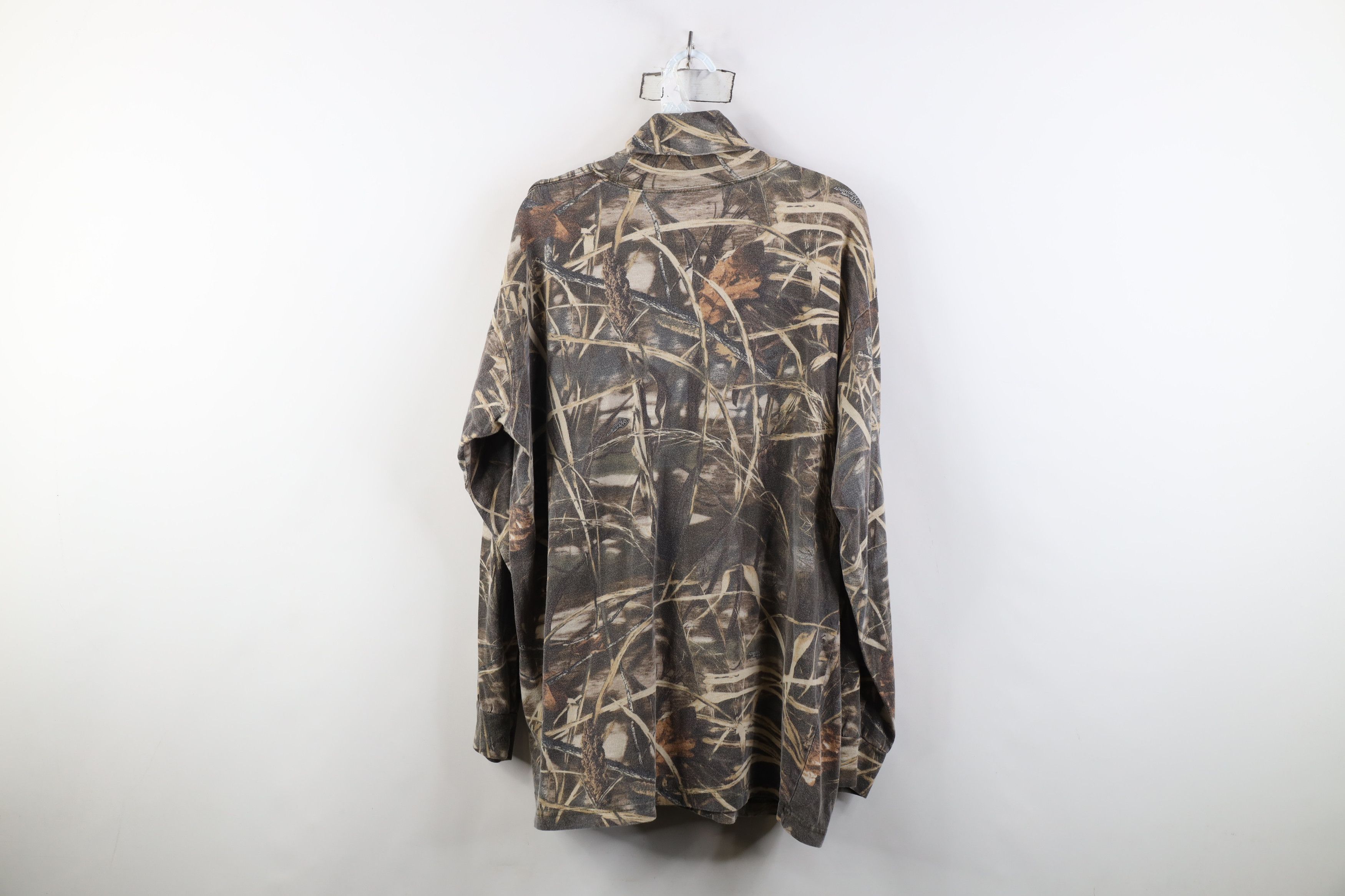 Cabelas Vintage Cabelas Camouflage Long Sleeve Turtleneck T-Shirt Size US XL / EU 56 / 4 - 10 Thumbnail