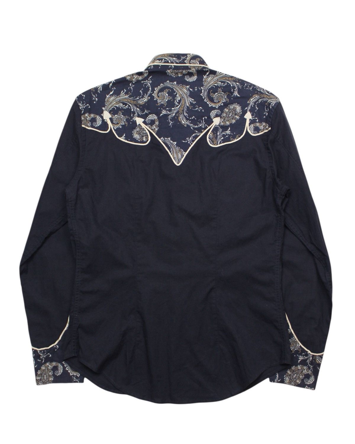 Paul Smith 2000S PAUL SMITH WESTERN PAISLEY SNAP SHIRT Size US M / EU 48-50 / 2 - 2 Thumbnail