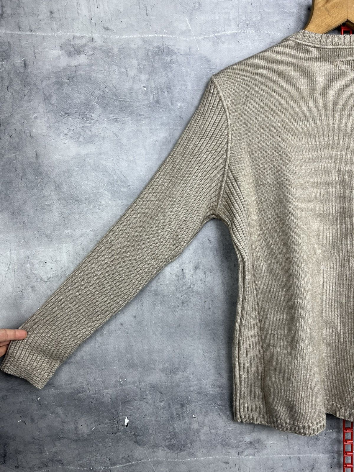 Emporio Armani Vintage Emporio Armani Beige Wool Men’s Sweater Size M Size US M / EU 48-50 / 2 - 9 Thumbnail