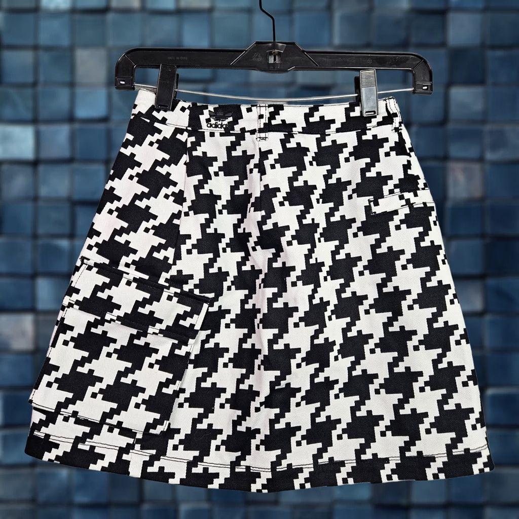 Adidas Adidas Ivy Park Houndstooth Cargo Skirt XS UK 6 Multicolor Womens Size 26" / US 2 / IT 38 - 1 Thumbnail