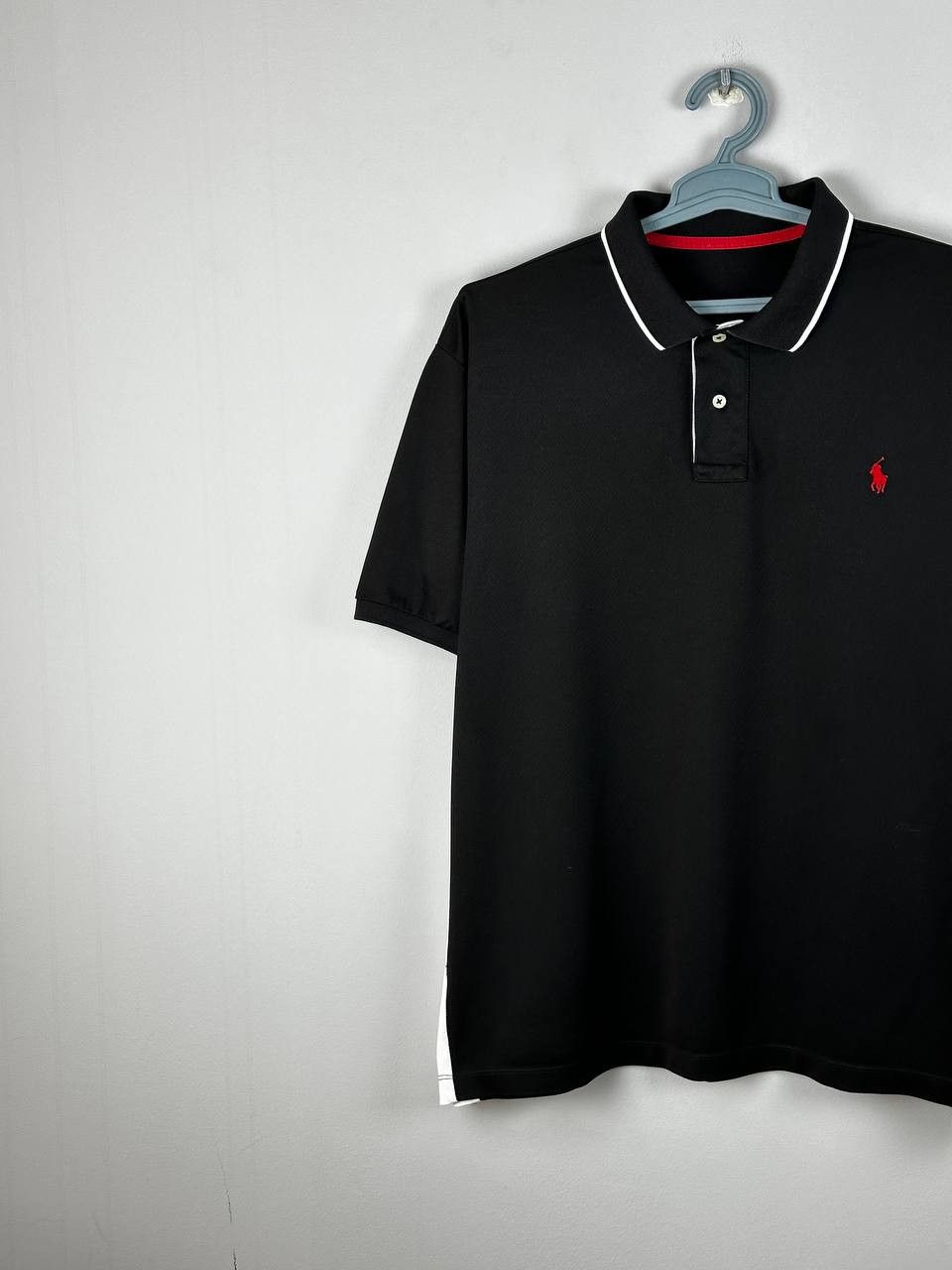 Polo Ralph Lauren Polo Ralph Lauren Luxury Sport Black Polo T Shirt Size US XXL / EU 58 / 5 - 3 Thumbnail