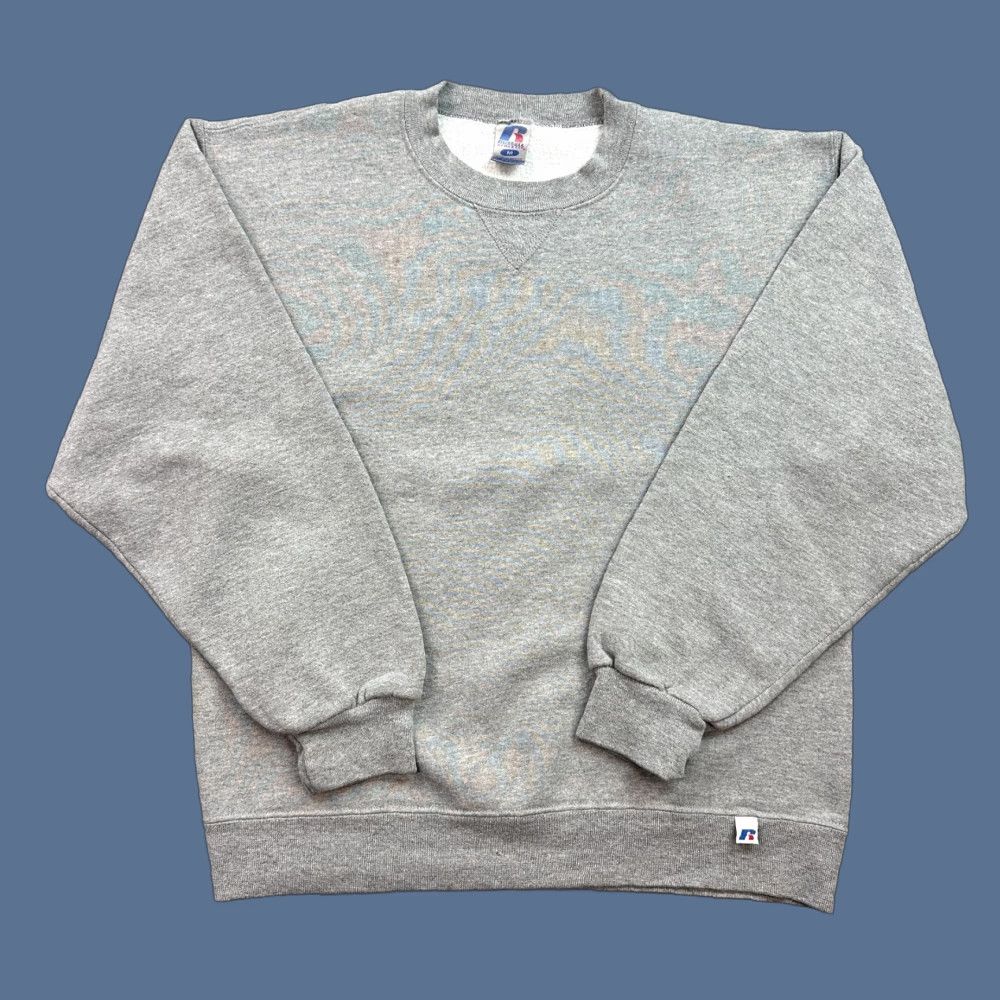 Russell Athletic VINTAGE Russell Athletic Dri Power Sweatshirt Mens M Gray Pullover 80s 90s Sports USA Shirt Size US M / EU 48-50 / 2 - 1 Thumbnail