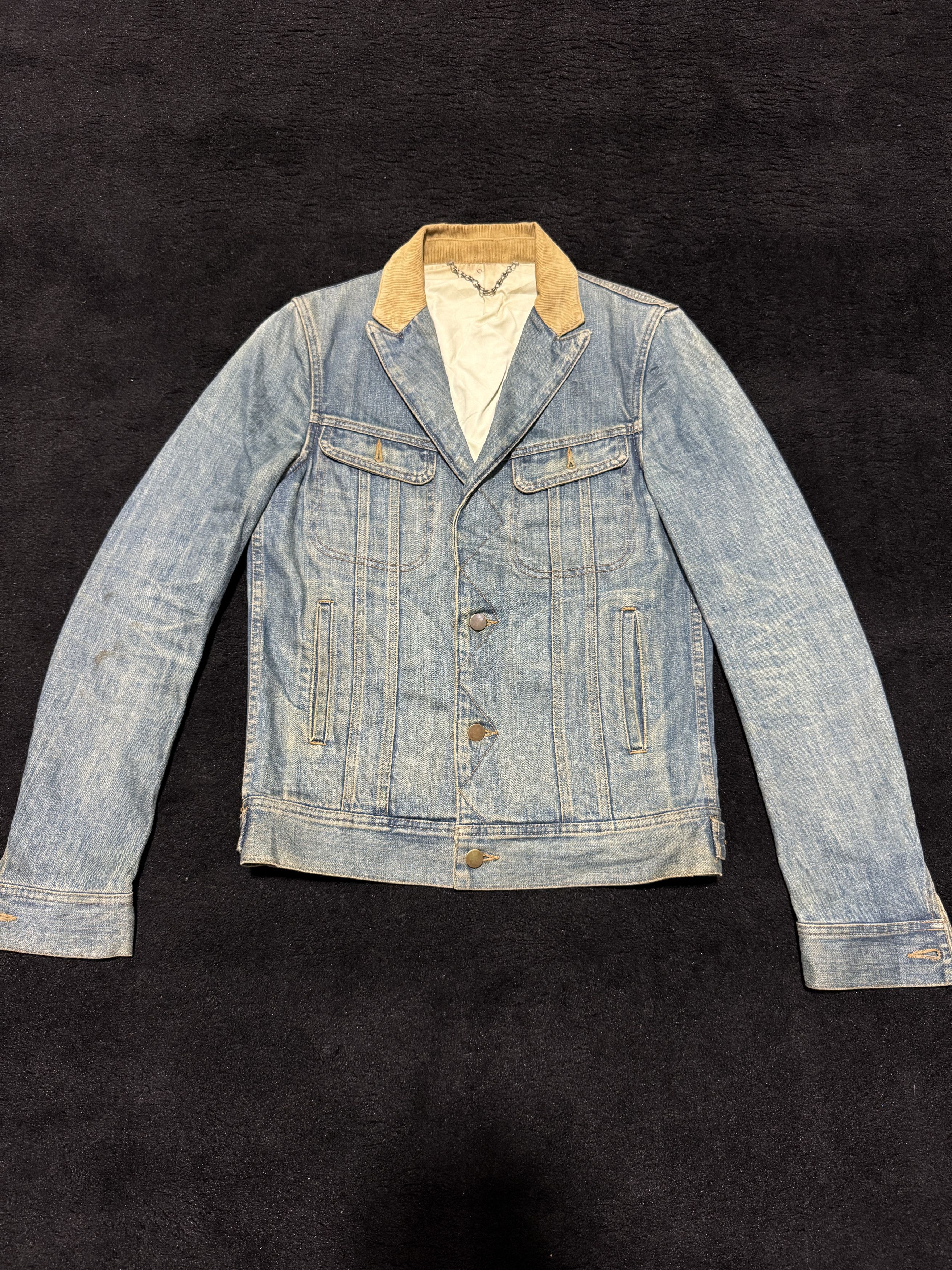 Maison MIHARA YASUHIRO Miharayasuhiro Denim Coat Jacket Patina Rusty Size US S / EU 44-46 / 1 - 1 Thumbnail