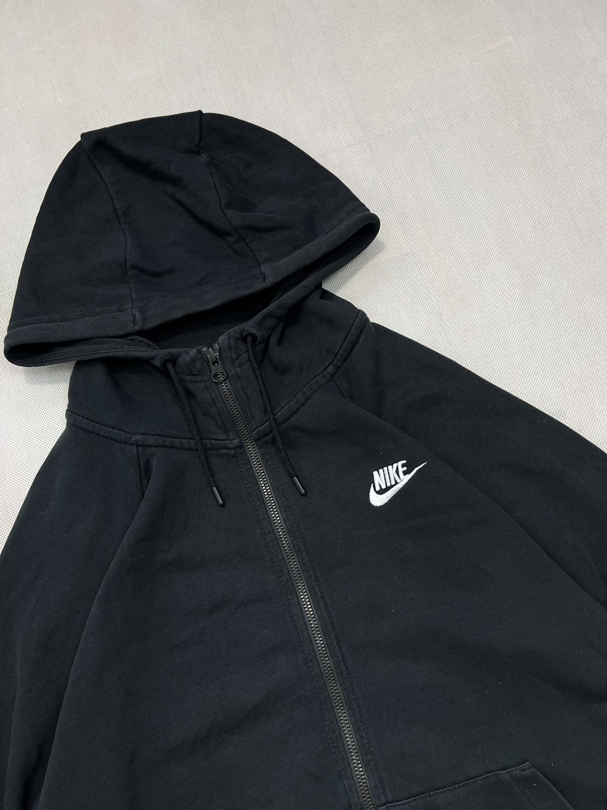 Nike Hoodie Nike small logo zipped black Size US M / EU 48-50 / 2 - 2 Thumbnail