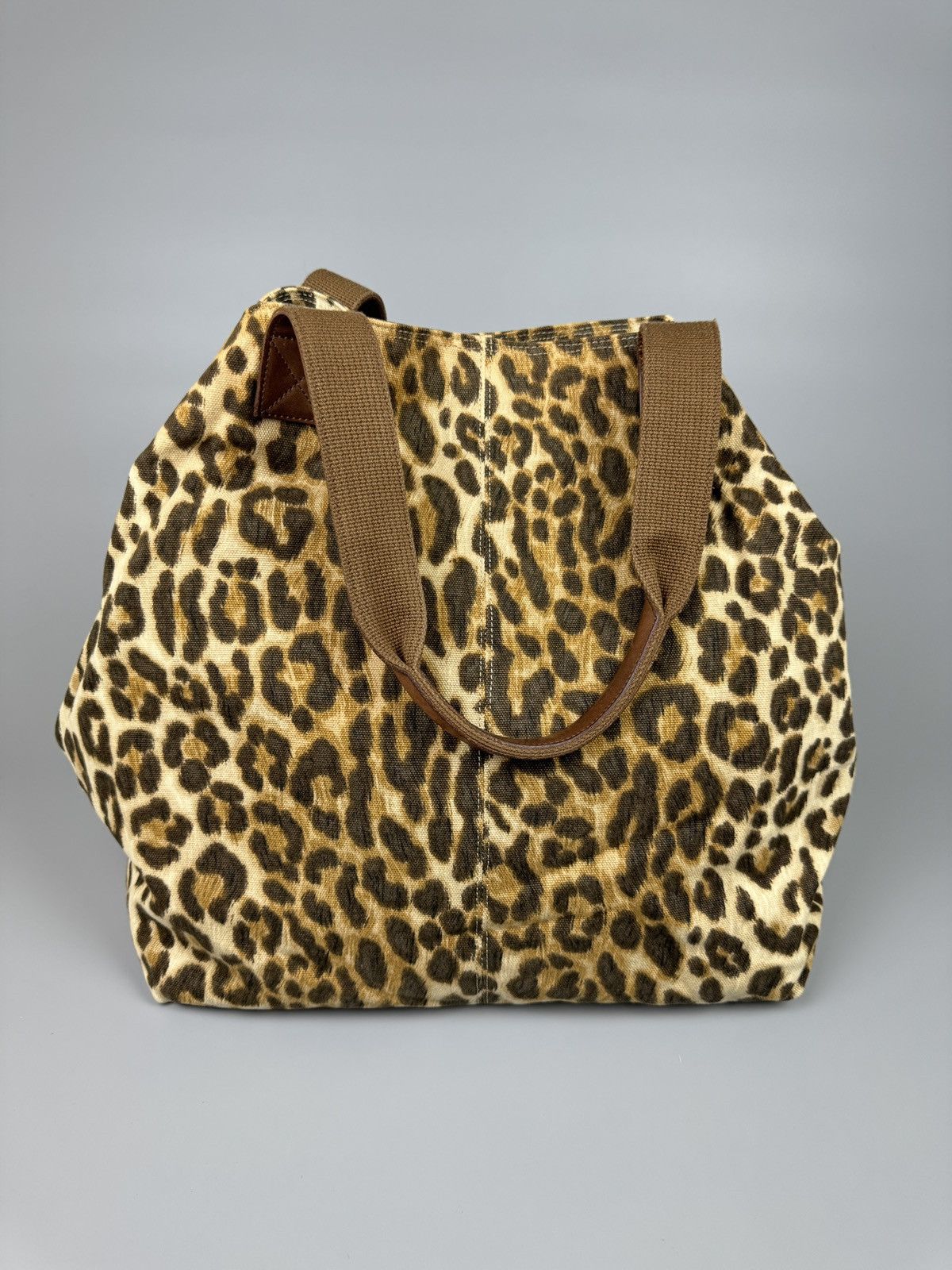 Head Porter Head Porter - Rare Leopard XL Tote Bag Size ONE SIZE - 4 Thumbnail