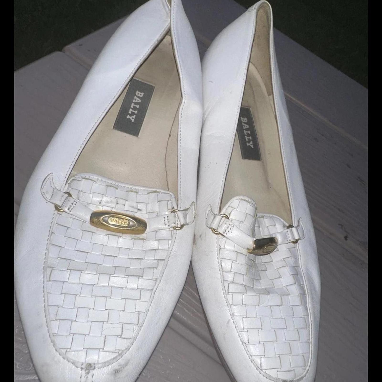 Bally White leather Bally loafers #streetwear Size US 7 / IT 37 - 1 Thumbnail
