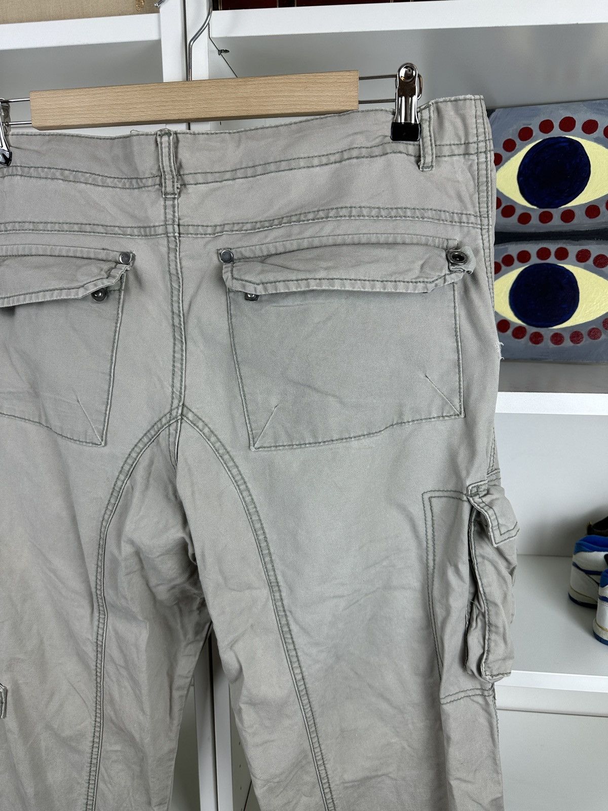 Other Vintage y2k baggy cargo pants Size US 38 / EU 54 - 6 Thumbnail