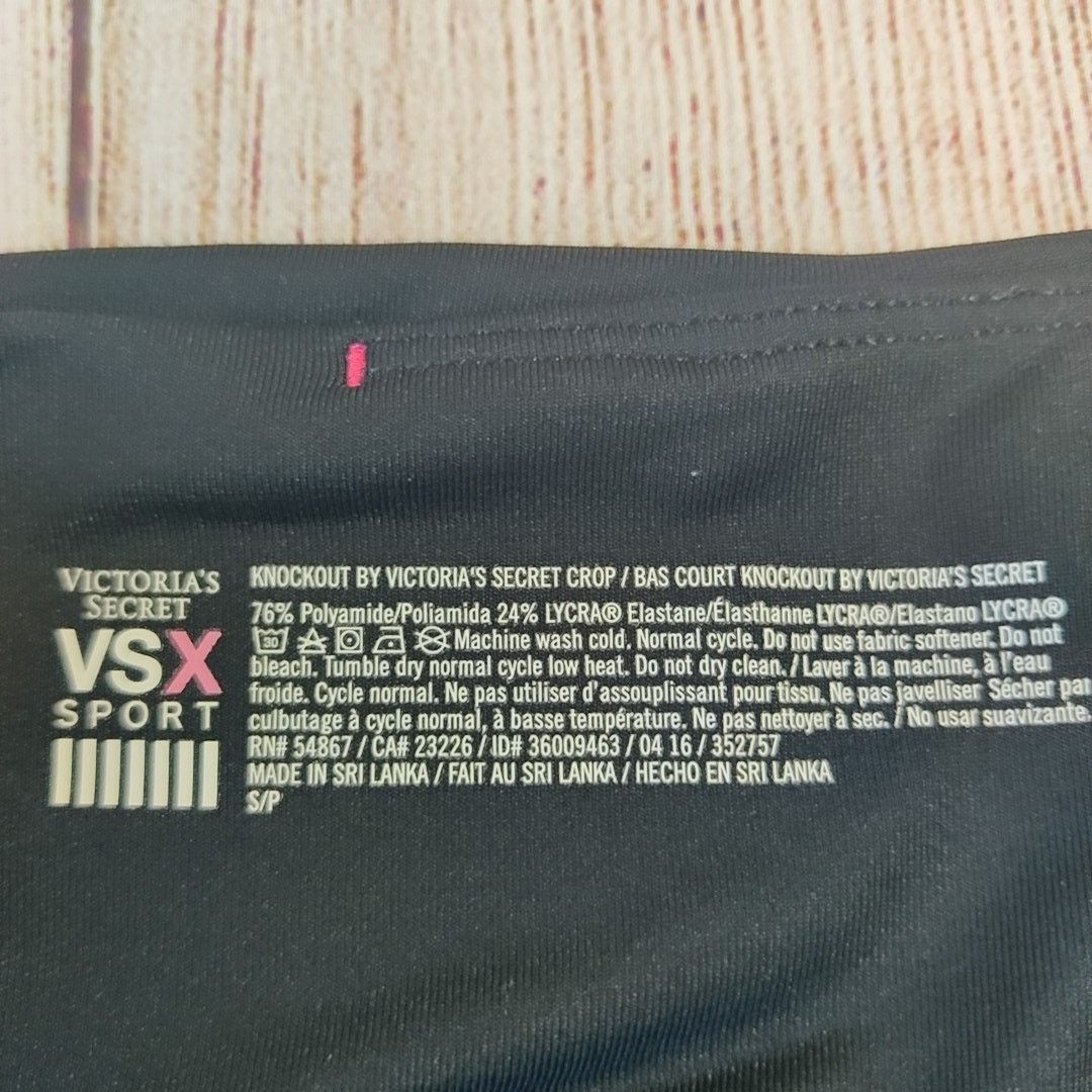 Victoria's Secret Victoria's Secret VSX Knockout Crop Yoga Pants sz S Size 27" / US 4 / IT 40 - 9 Thumbnail