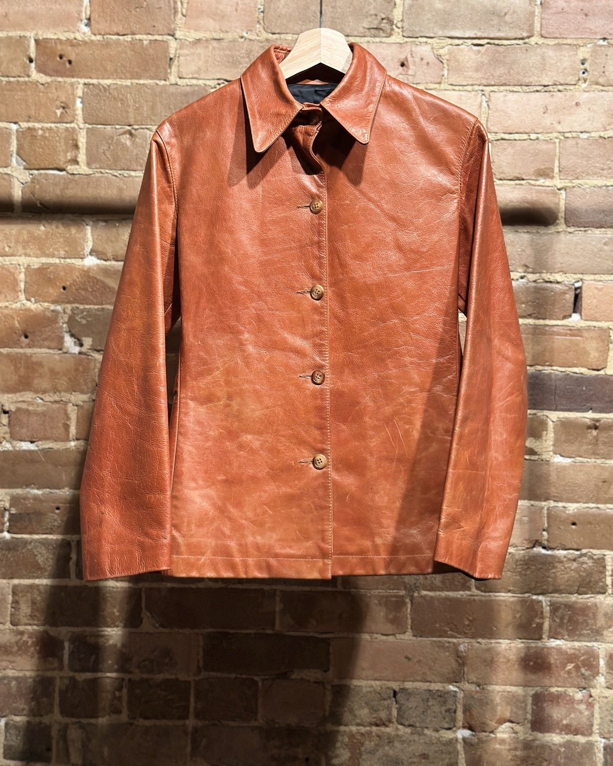 A.P.C Leather Jacket