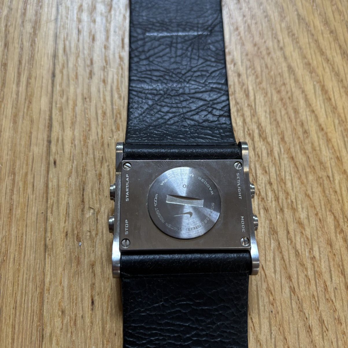 Nike Nike Oregon Square Digital Stainless Steel Watch Y2K Cyber
