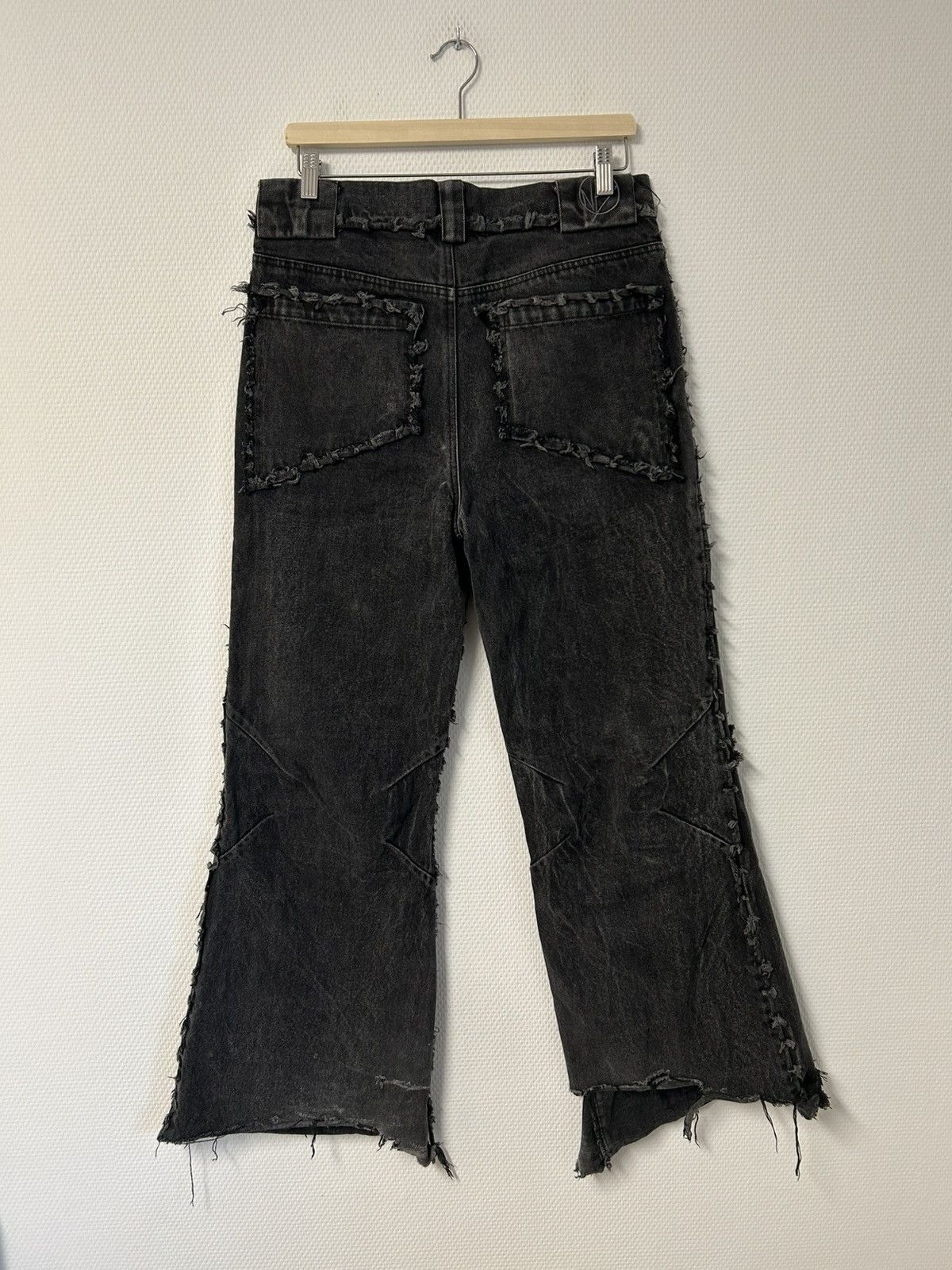 No Faith Studios 001 Flared Denim Size US 31 - 2 Thumbnail