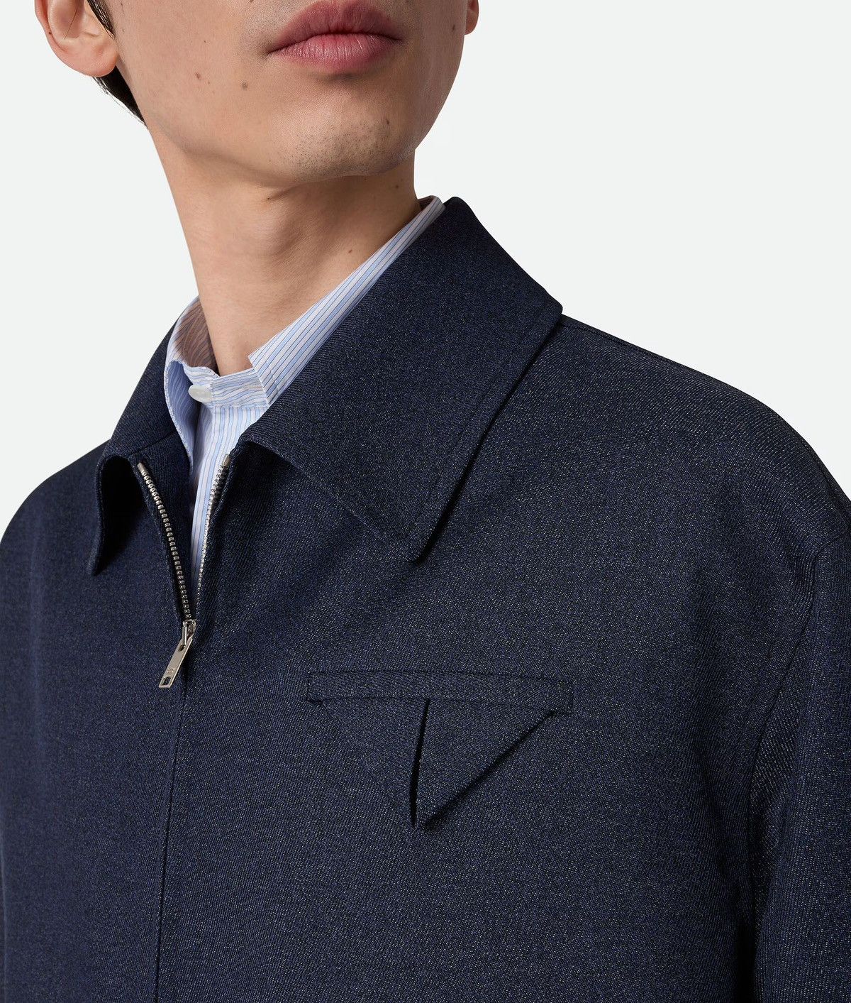 Bottega Veneta Bottega Veneta Melange Wool Blouson Size US S / EU 44-46 / 1 - 4 Thumbnail