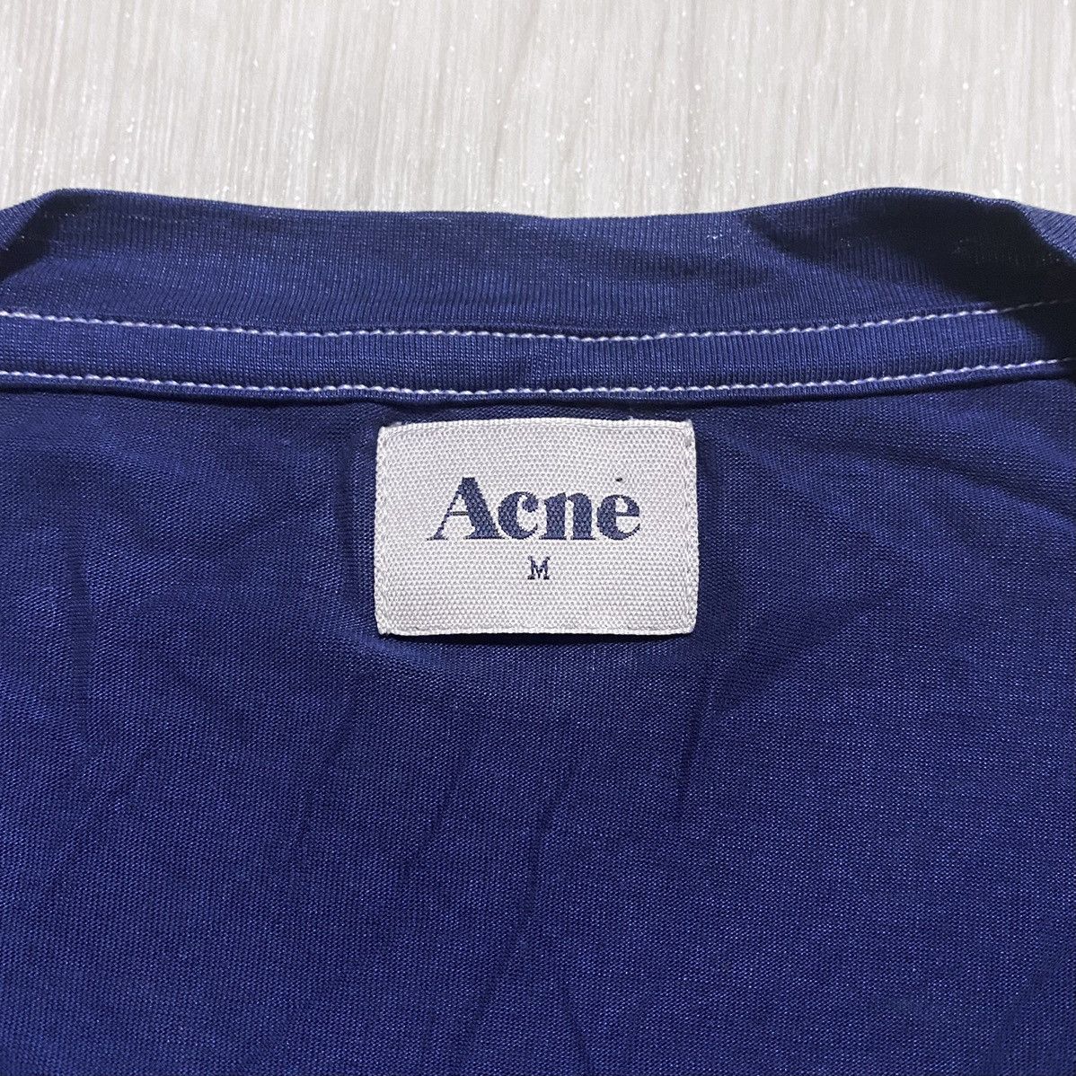 Acne Studios Women Vintage AW09 Acne Studios Babe Lyocell Navy Midi Dress Size M / US 6-8 / IT 42-44 - 11 Thumbnail